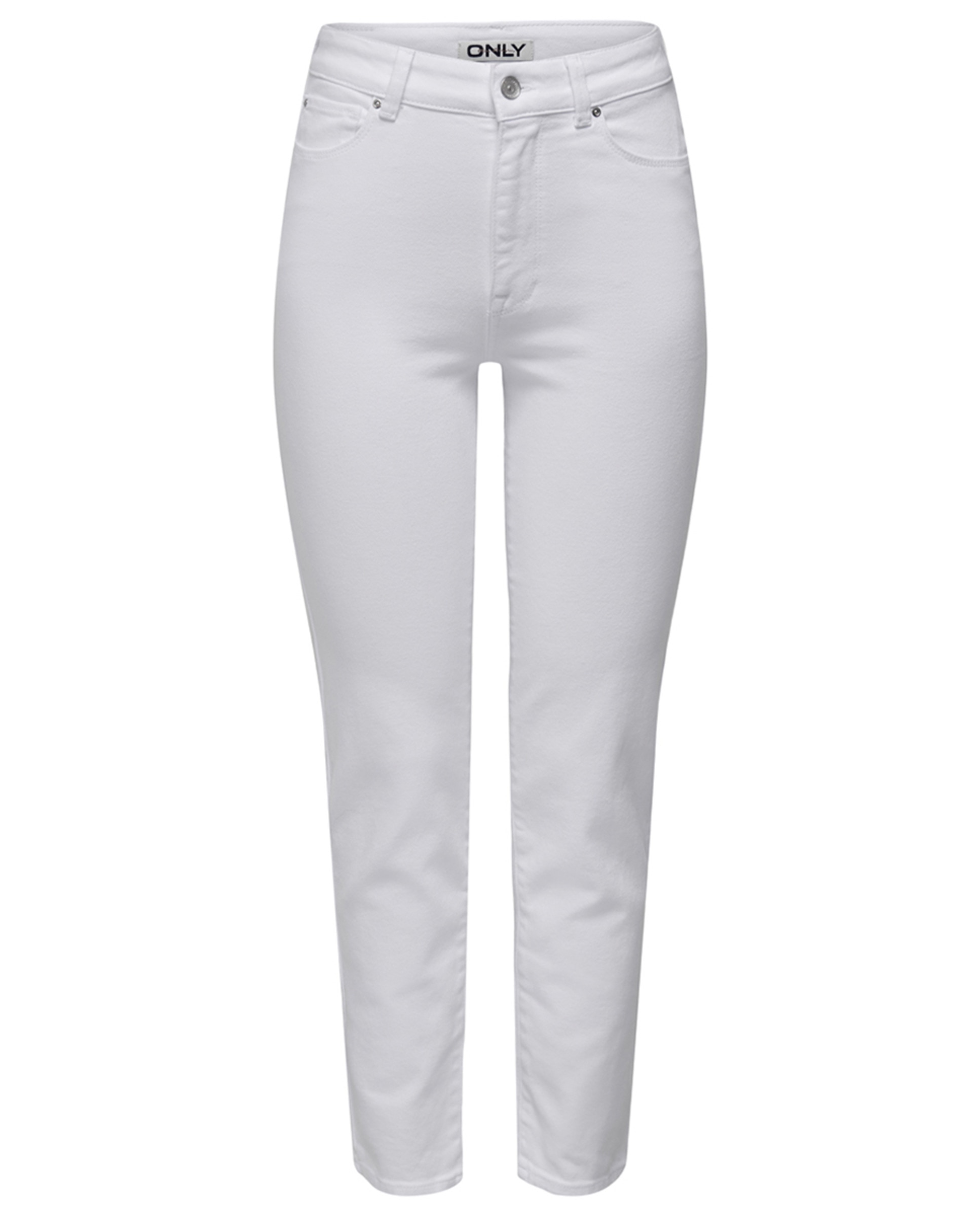 Calças com 5 Bolsos Branco-6