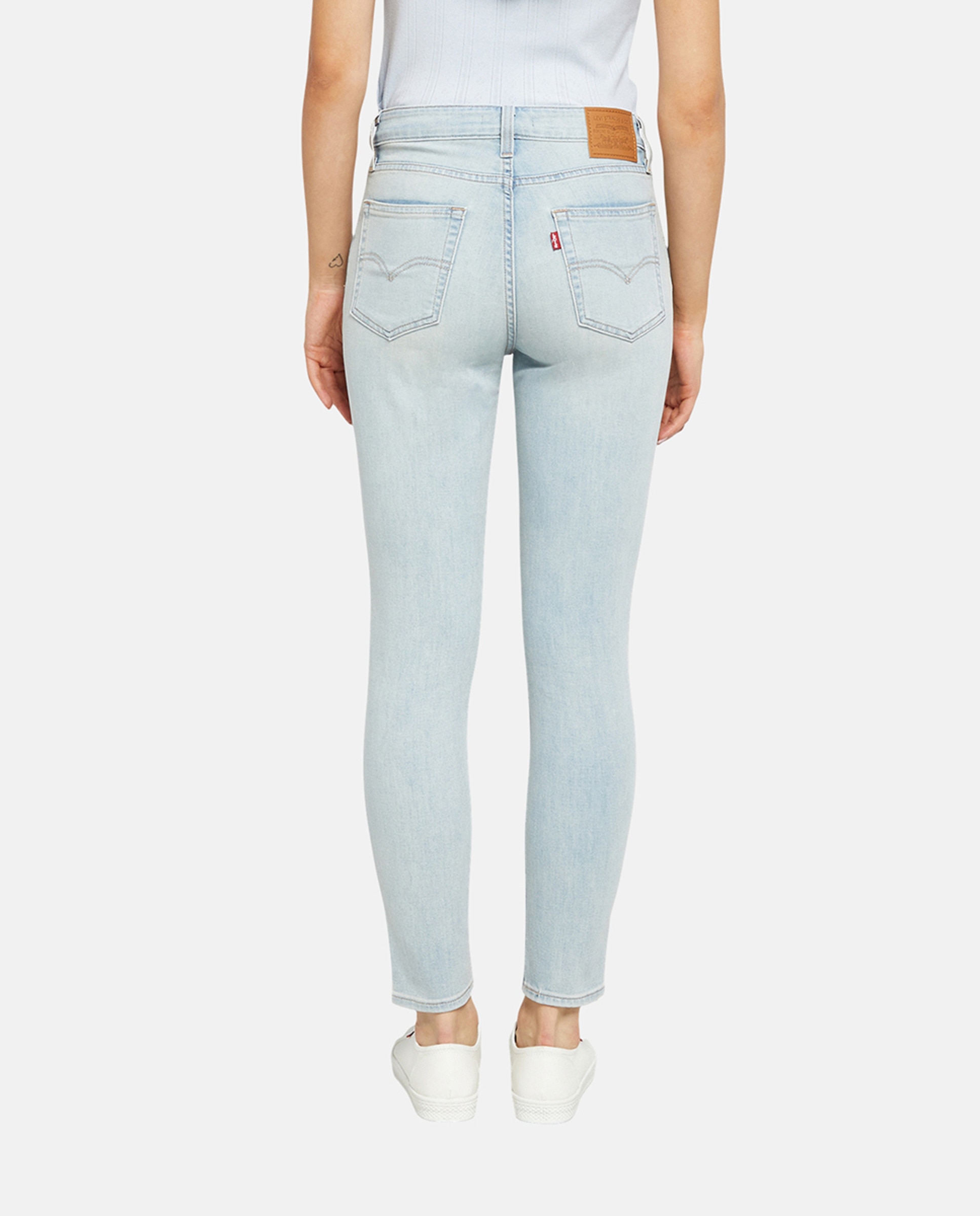 Jeans Skinny 721™ High Rise Skinny de Cintura Subida Azul-claro-3
