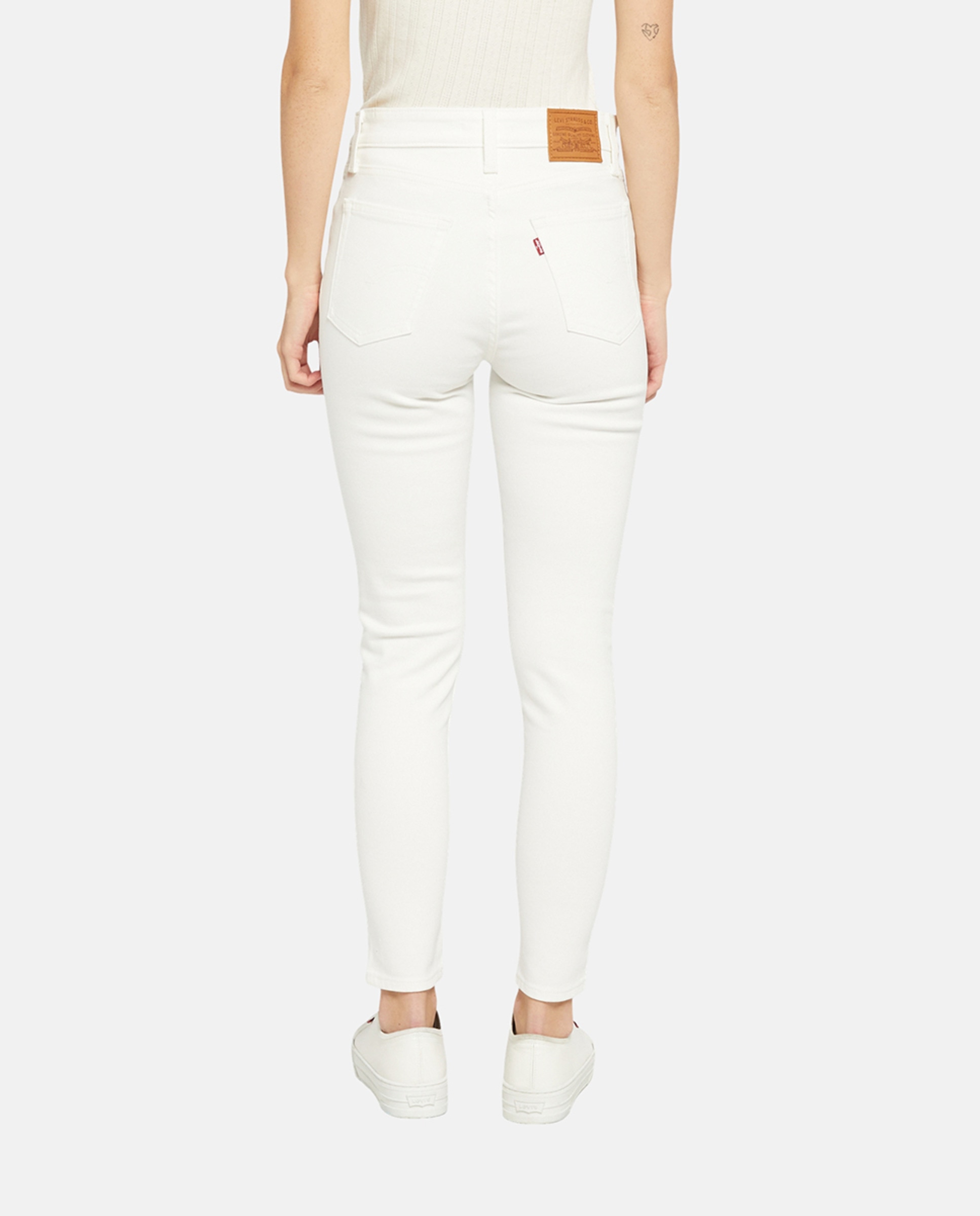 Jeans Skinny 721™ High Rise Skinny de Cintura Subida Branco-3