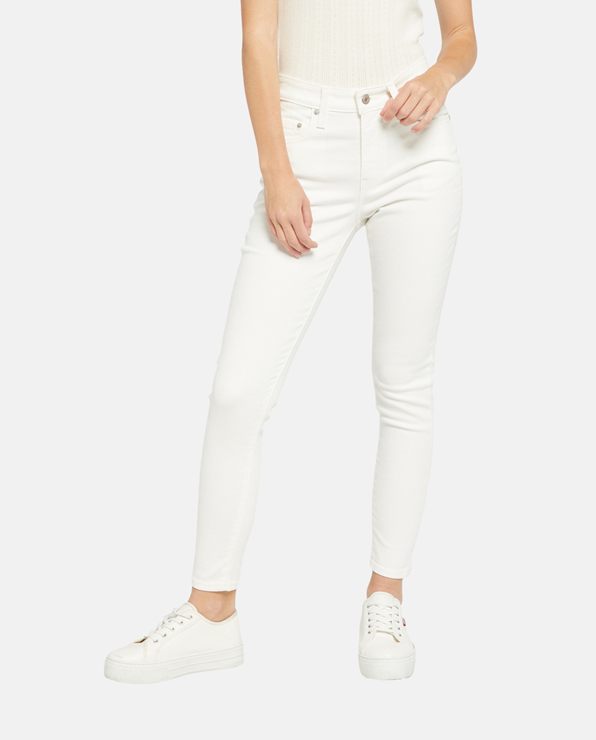 Jeans Skinny 721™ High Rise Skinny de Cintura Subida Branco-2