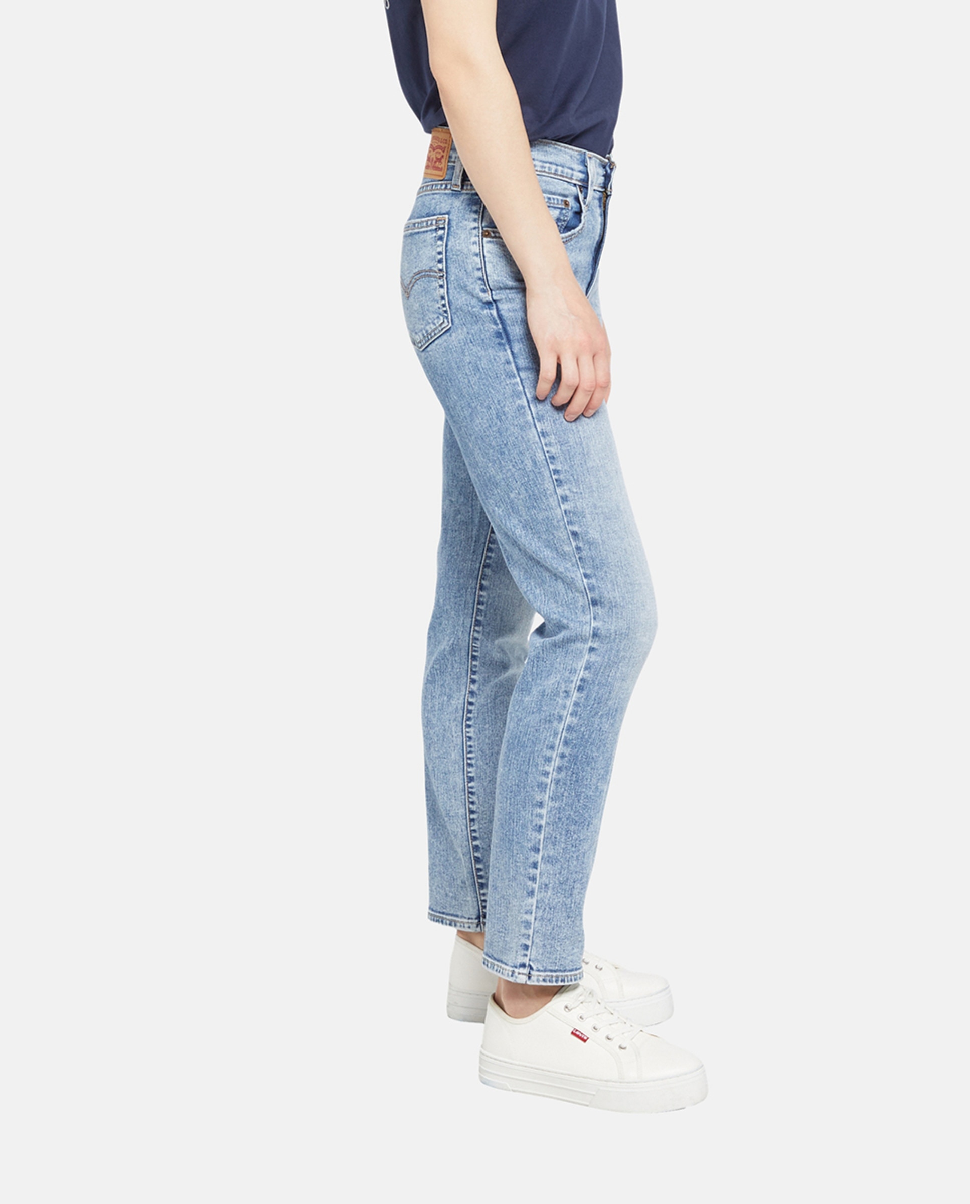Jeans Straight 724™ High Rise de Cintura Subida Azul-4