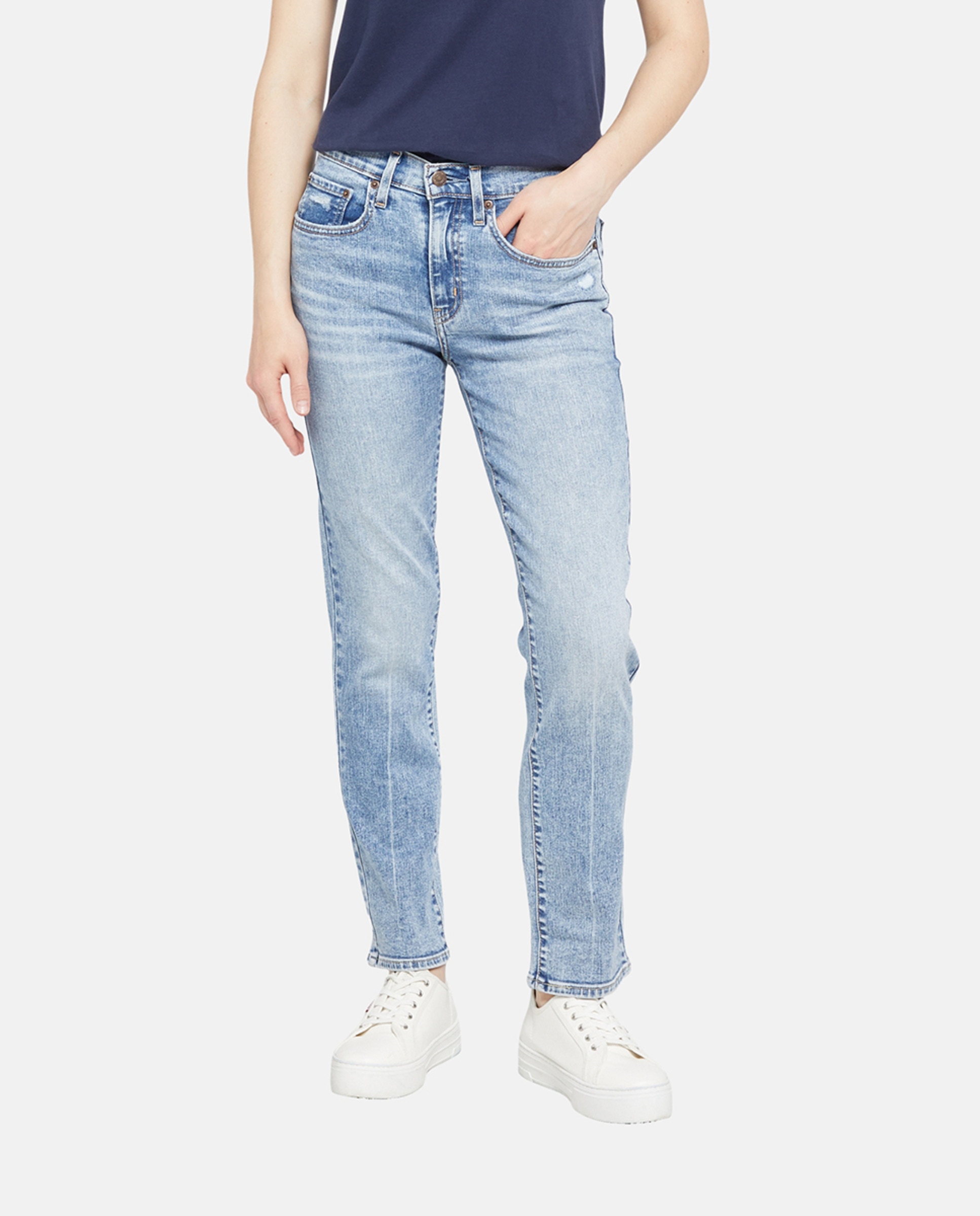 Jeans Straight 724™ High Rise de Cintura Subida Azul-2