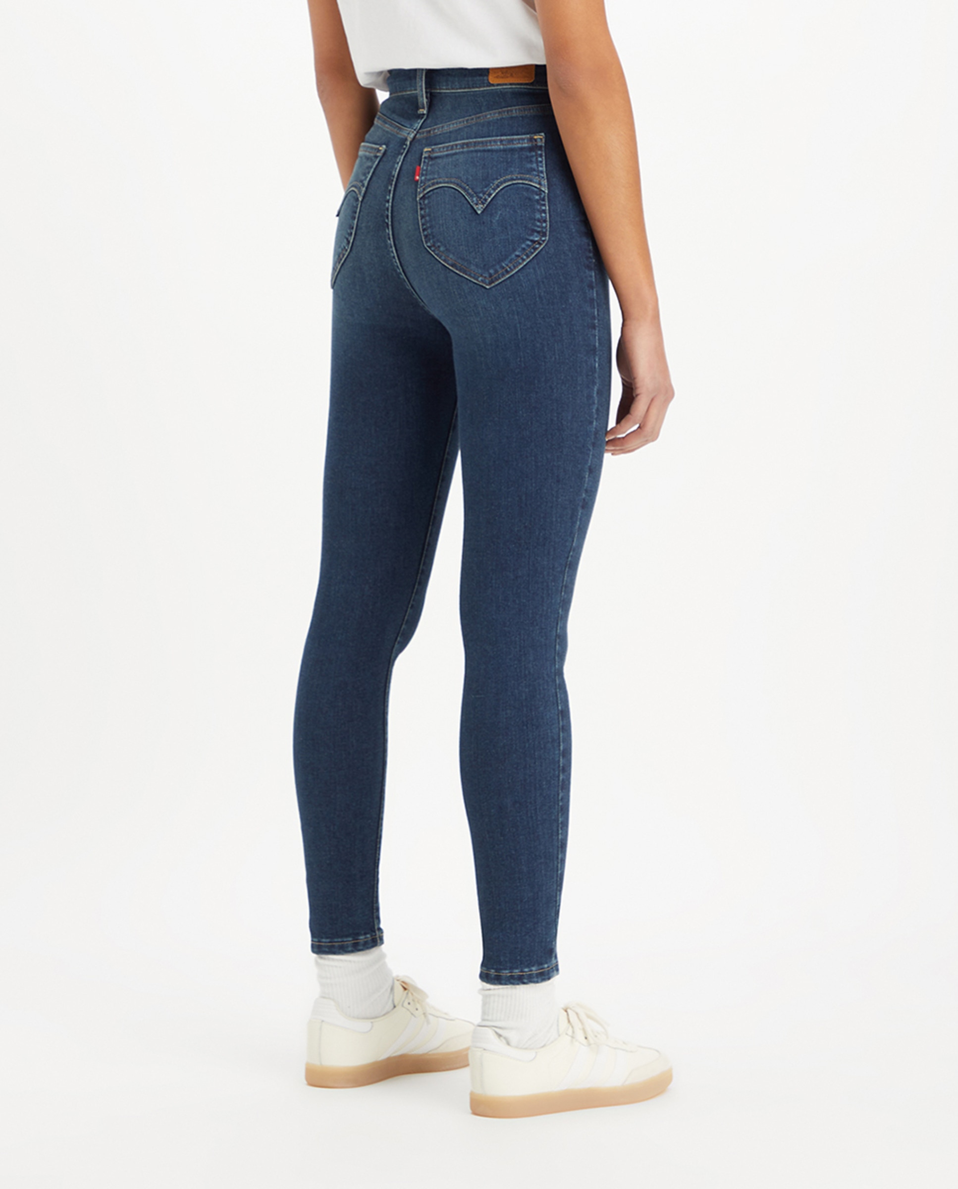 Jeans Skinny Retro High Skinny™ de Cintura Subida Azul-marinho-3