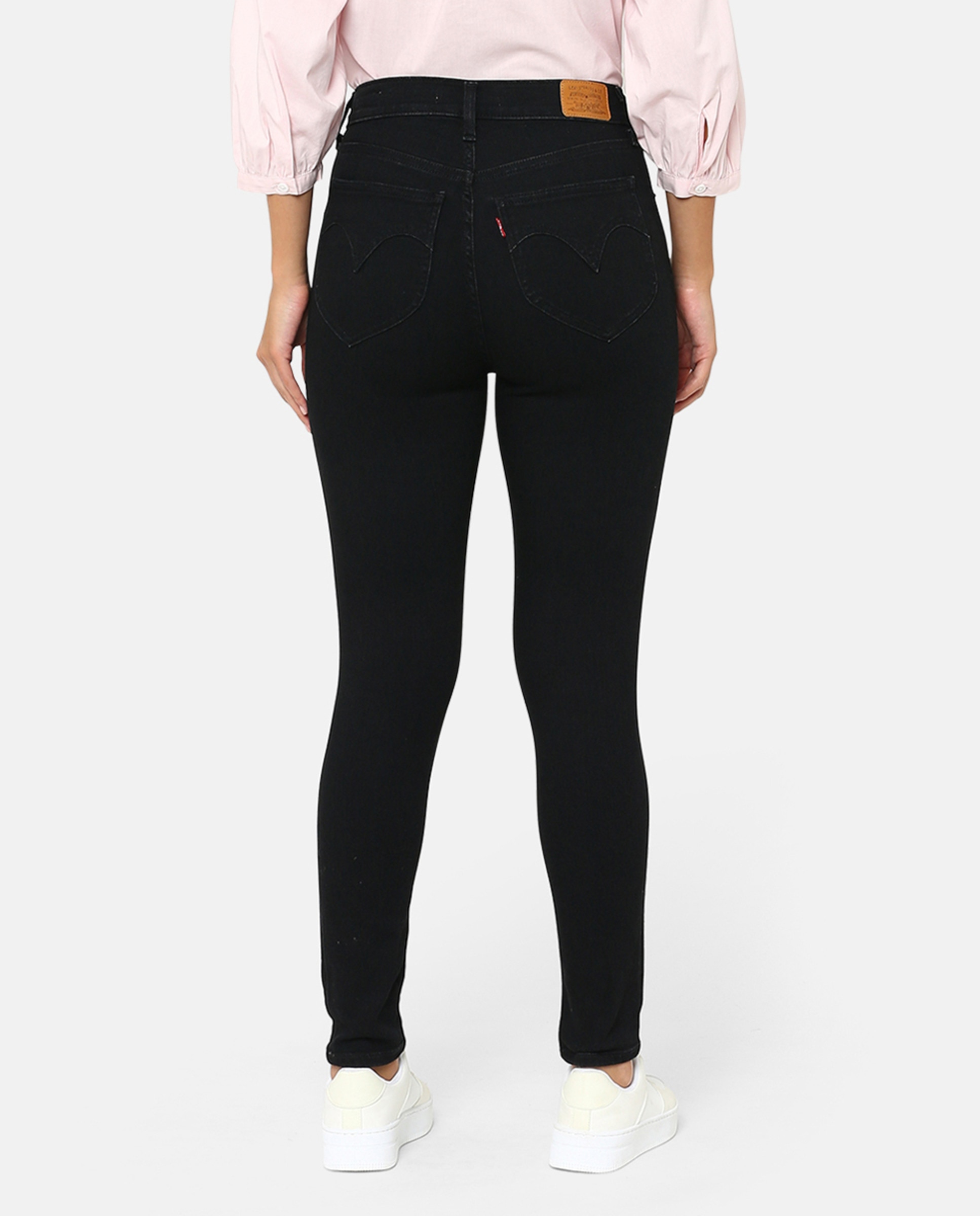 Jeans Skinny Retro High Skinny™ de Cintura Subida Preto-3
