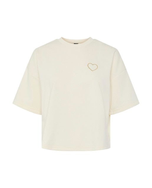 Imagen 0 de Sudadera de manga corta oversize de mujer.