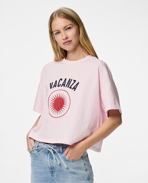 Imagem 0 de Sweatshirt de Manga Curta Oversize