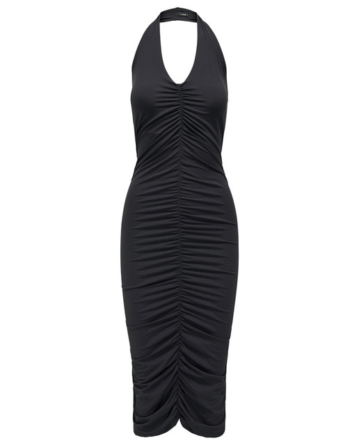 Imagem 0 de Vestido Justo com Decote em Bico