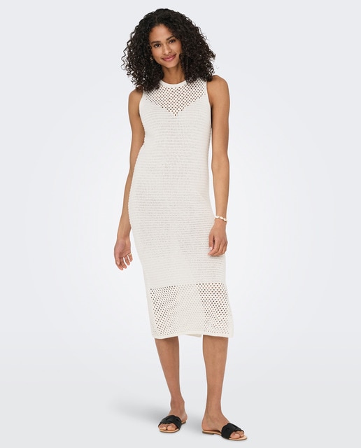 Imagem 0 de Vestido comprido de malha justo