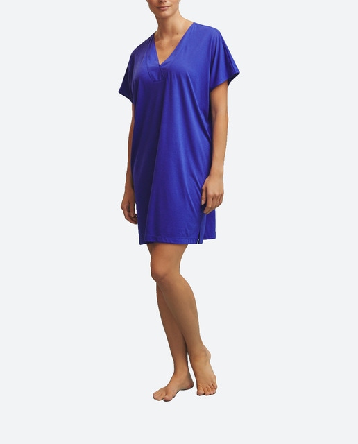 Imagen 0 de Caftán liso manga corta