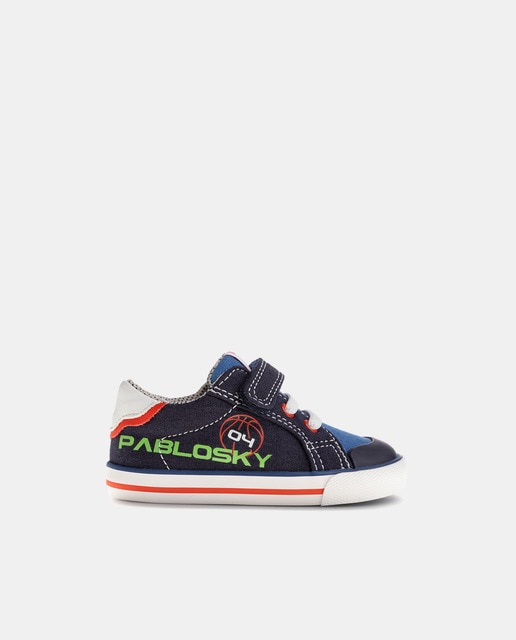 Imagen 0 de Zapatillas de lona de niño con cierre adherente