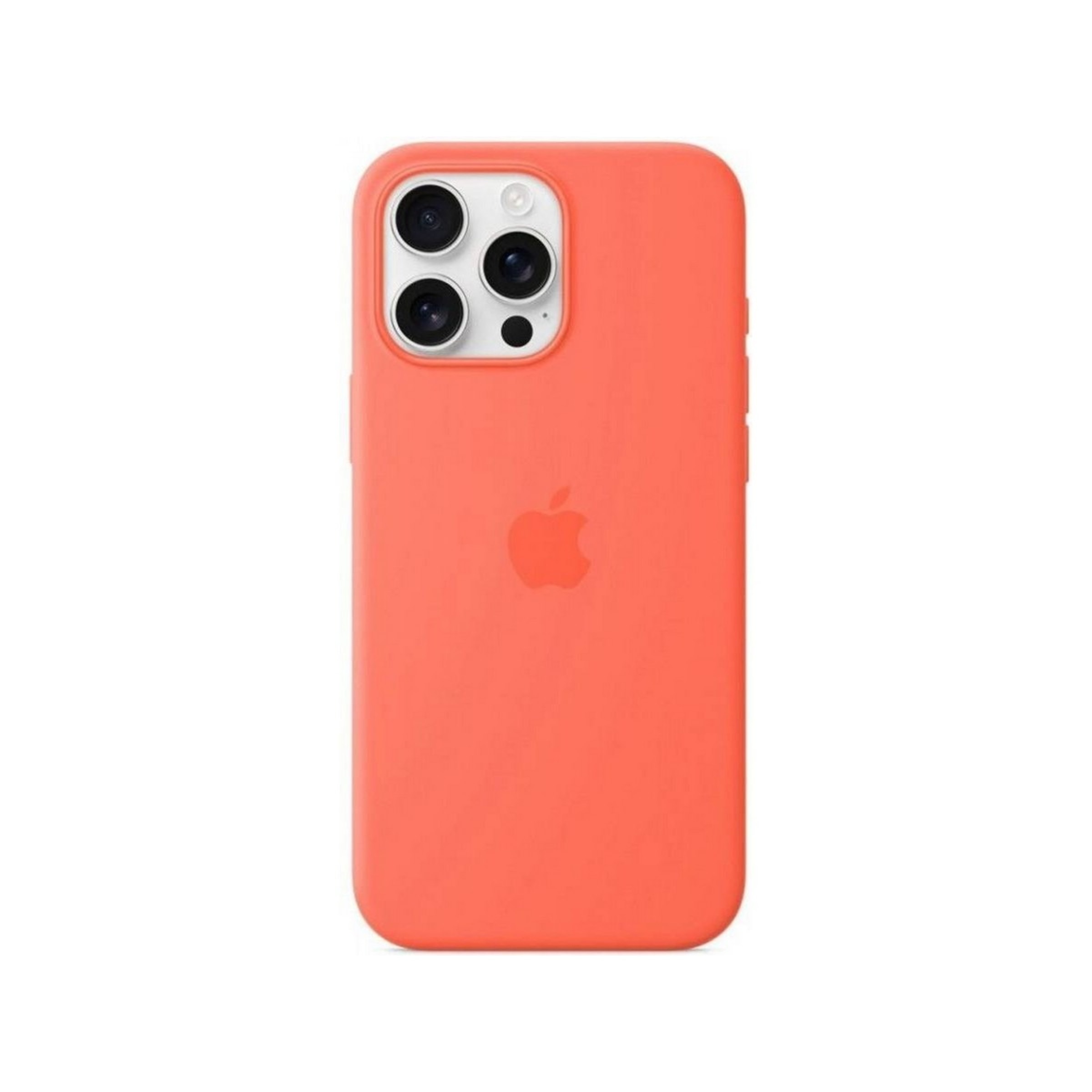 Capa de Silicone Apple com MagSafe para iPhone 16 Pro Max - Tangerina Tangerina-1