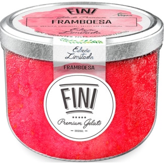 Gelado de Framboesa frasco 465 ml - Fini