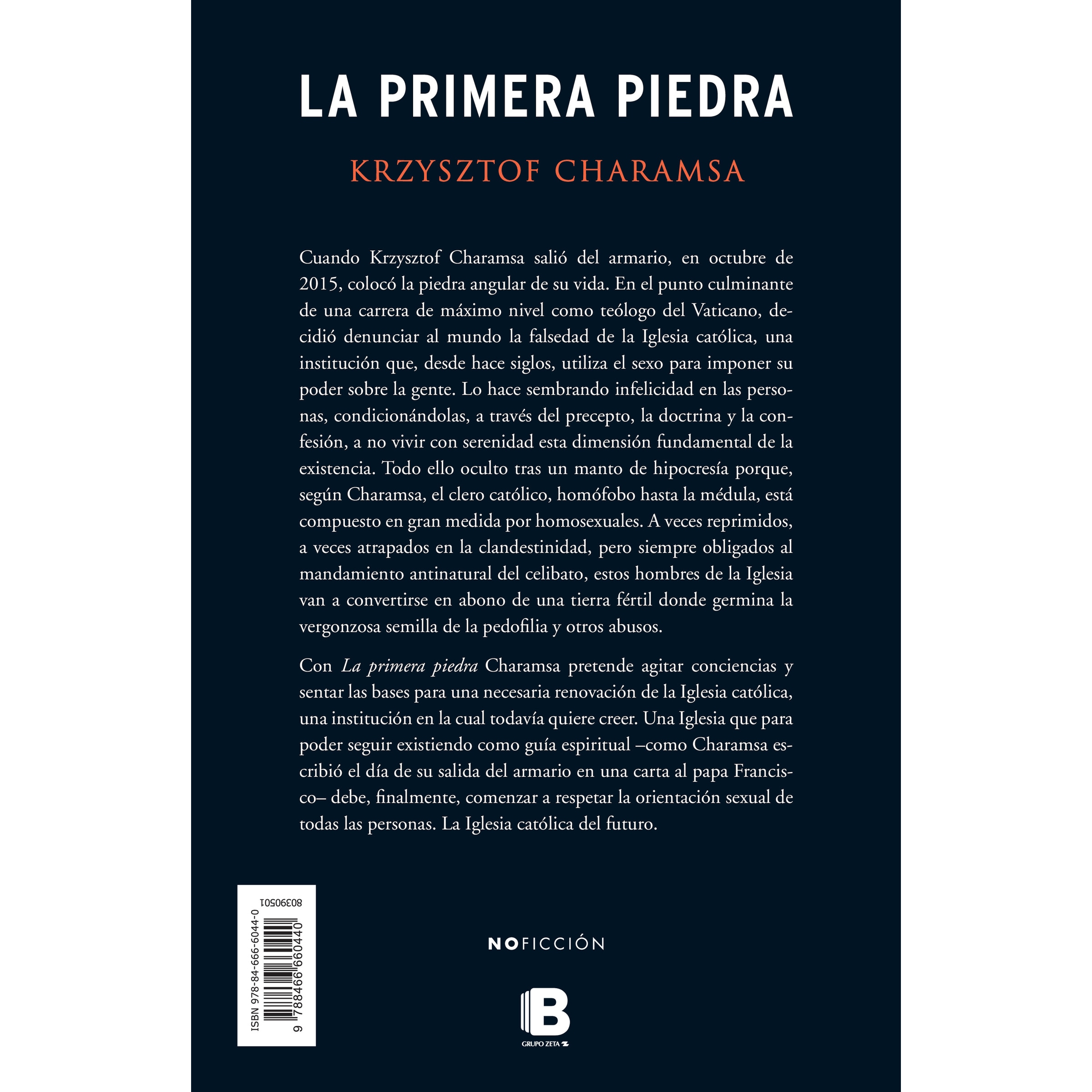 La primera piedra(Tapa dura) 2
