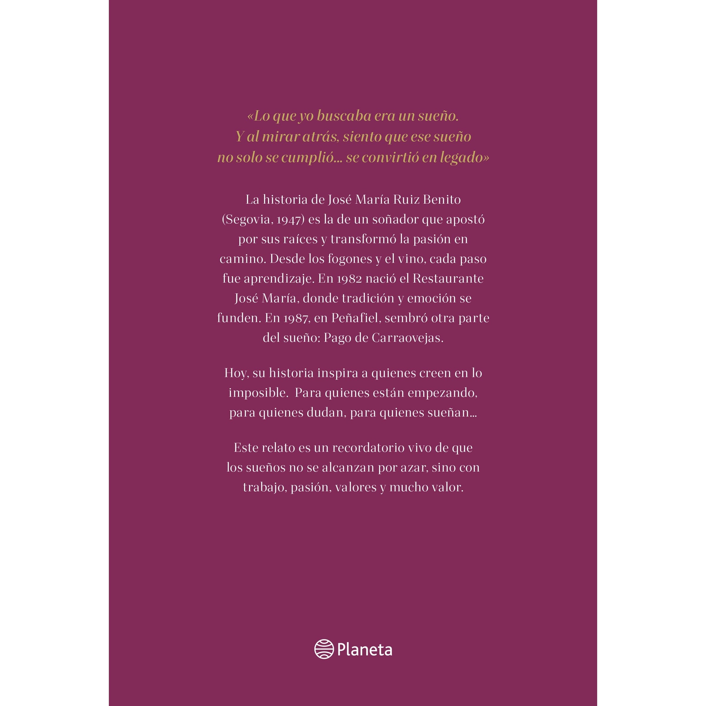 José María. Valor y valores 2
