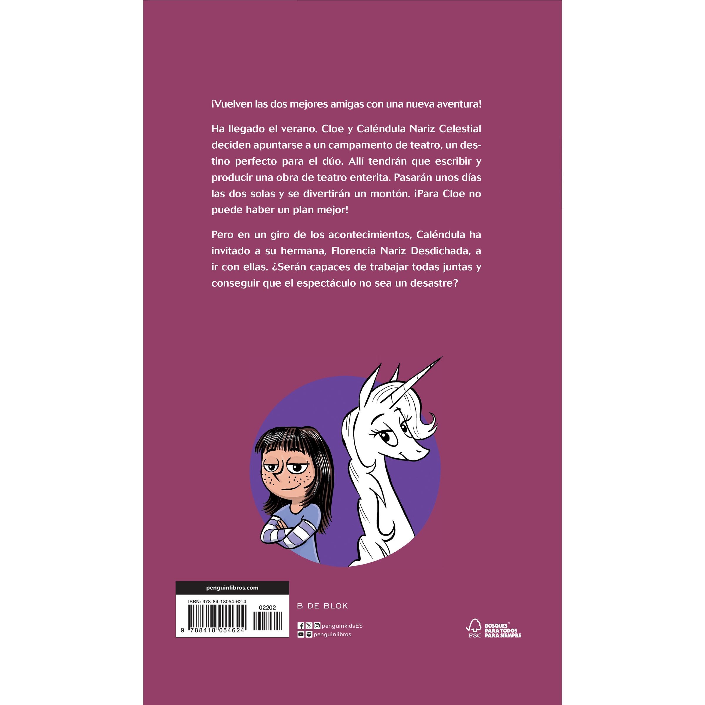 Amigas sobre el escenario (Cloe y su Unicornio 7) (Tapa dura) 2