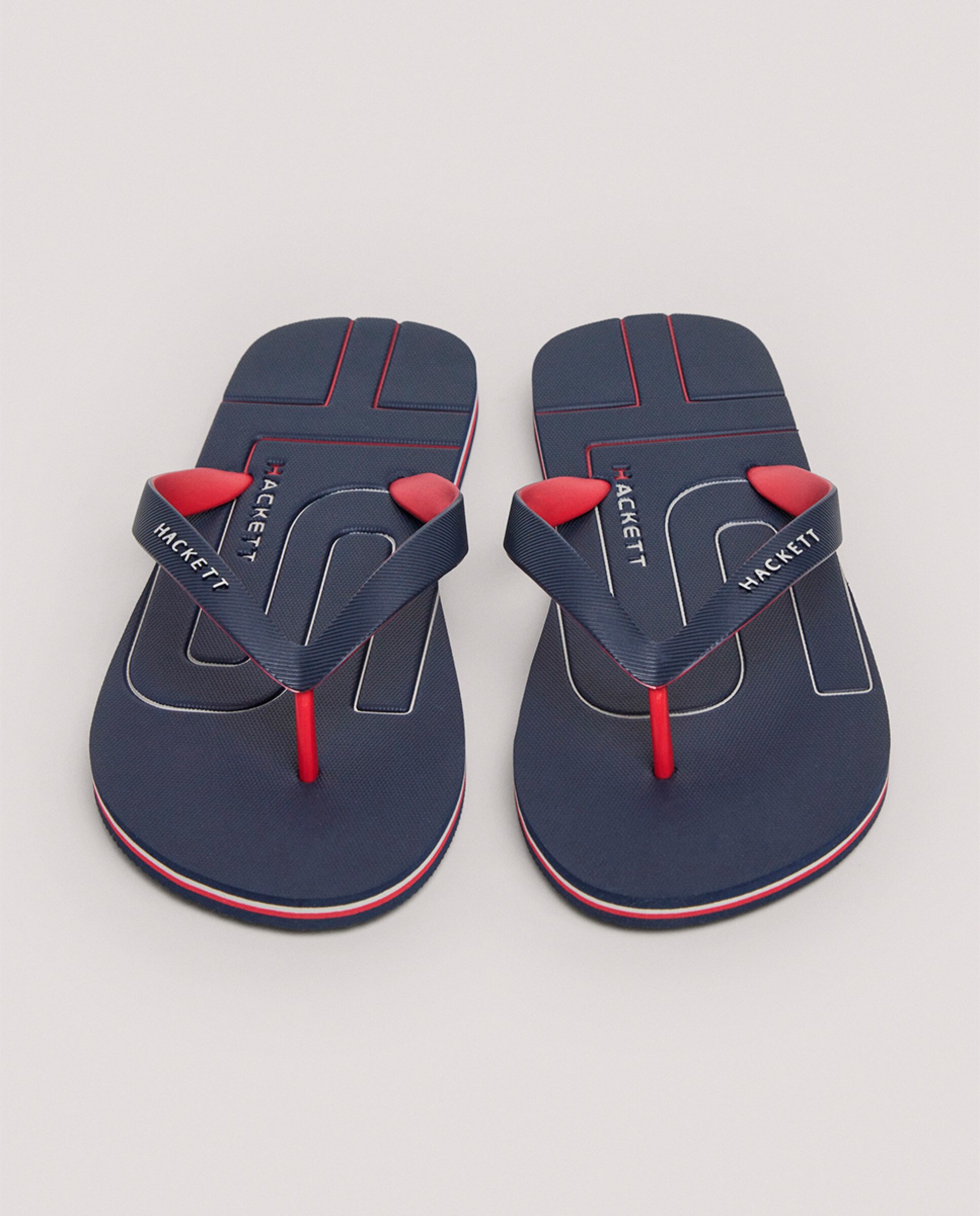 Chinelos Tipo Flip Flop com Logótipo Sport Azul-marinho-2