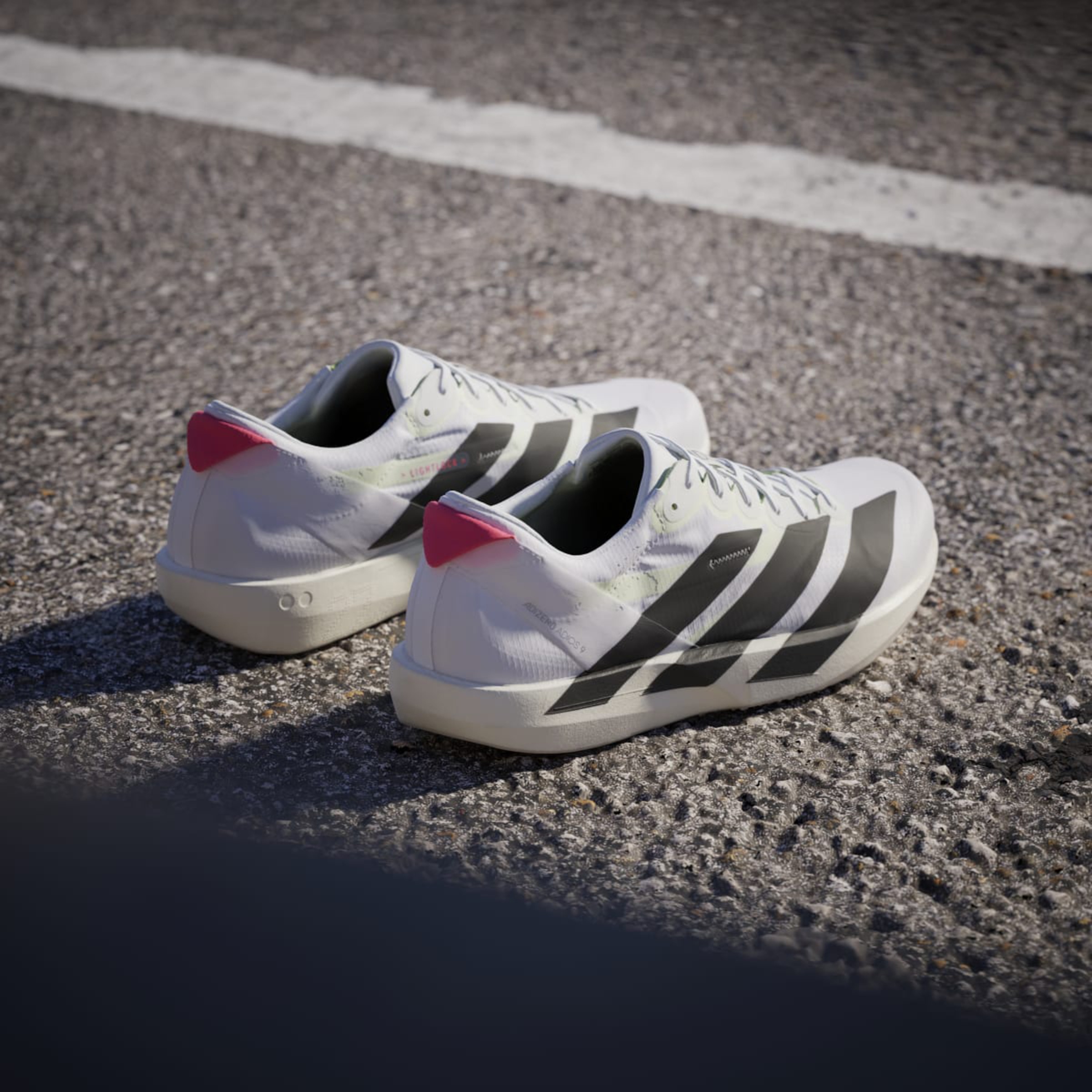 Sapatilhas de Running de Homem Adizero Adios 9 M Branco-10