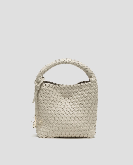 Imagen 0 de Bolso de mujer de mano Paula Hobo Midi piel trenzada