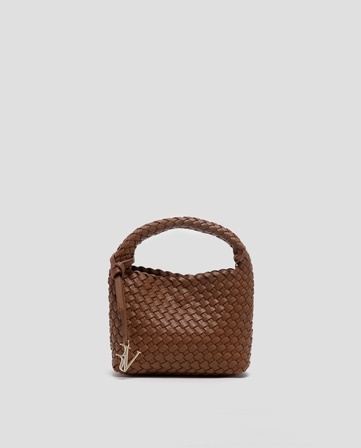 Imagen 0 de Bolso de mujer de mano Paula Clutch piel trenzada