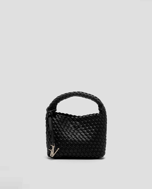 Imagen 0 de Bolso de mujer de mano Paula Clutch piel trenzada