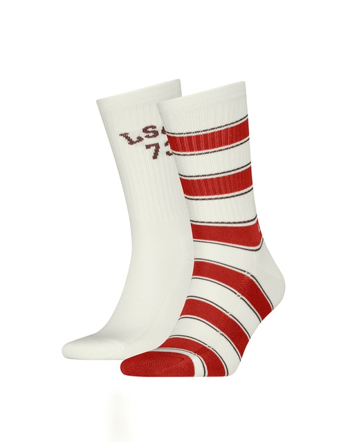 Imagen 0 de Calcetines de media caña Levi's® - Talón reforzado y suela cómoda (pack de 2)