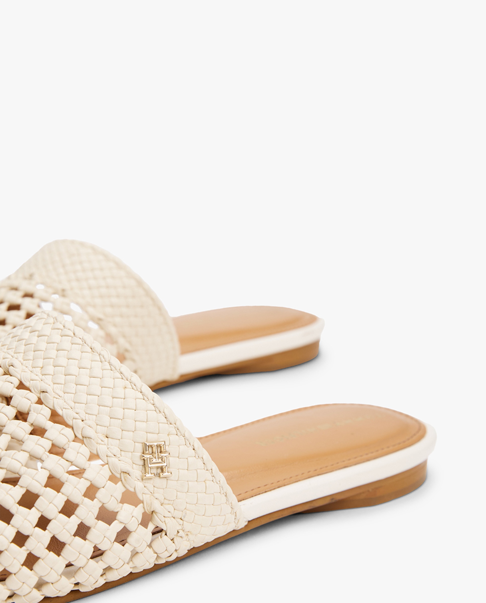 Sapatos Tipo Mules Bege-7
