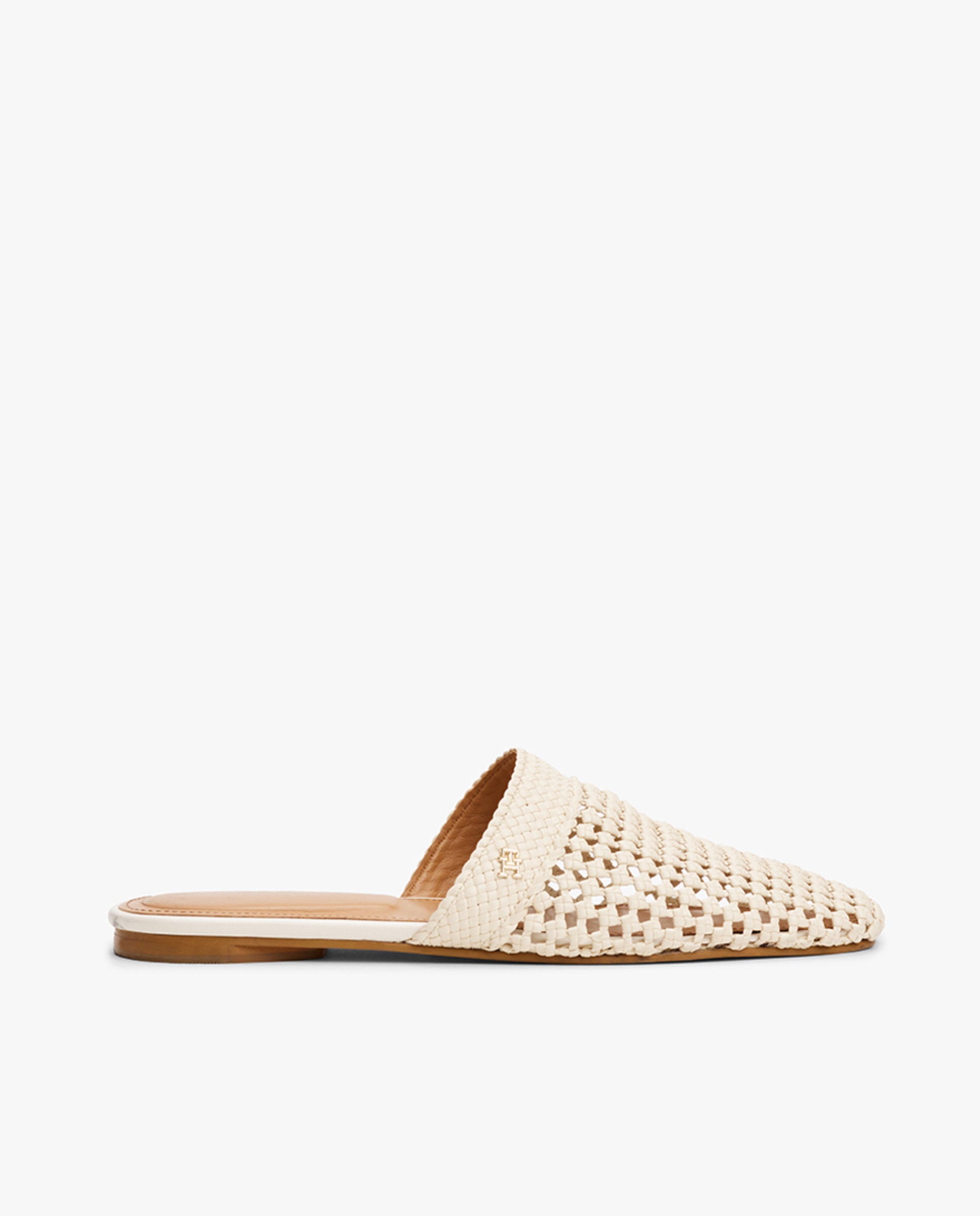 Sapatos Tipo Mules Bege-1