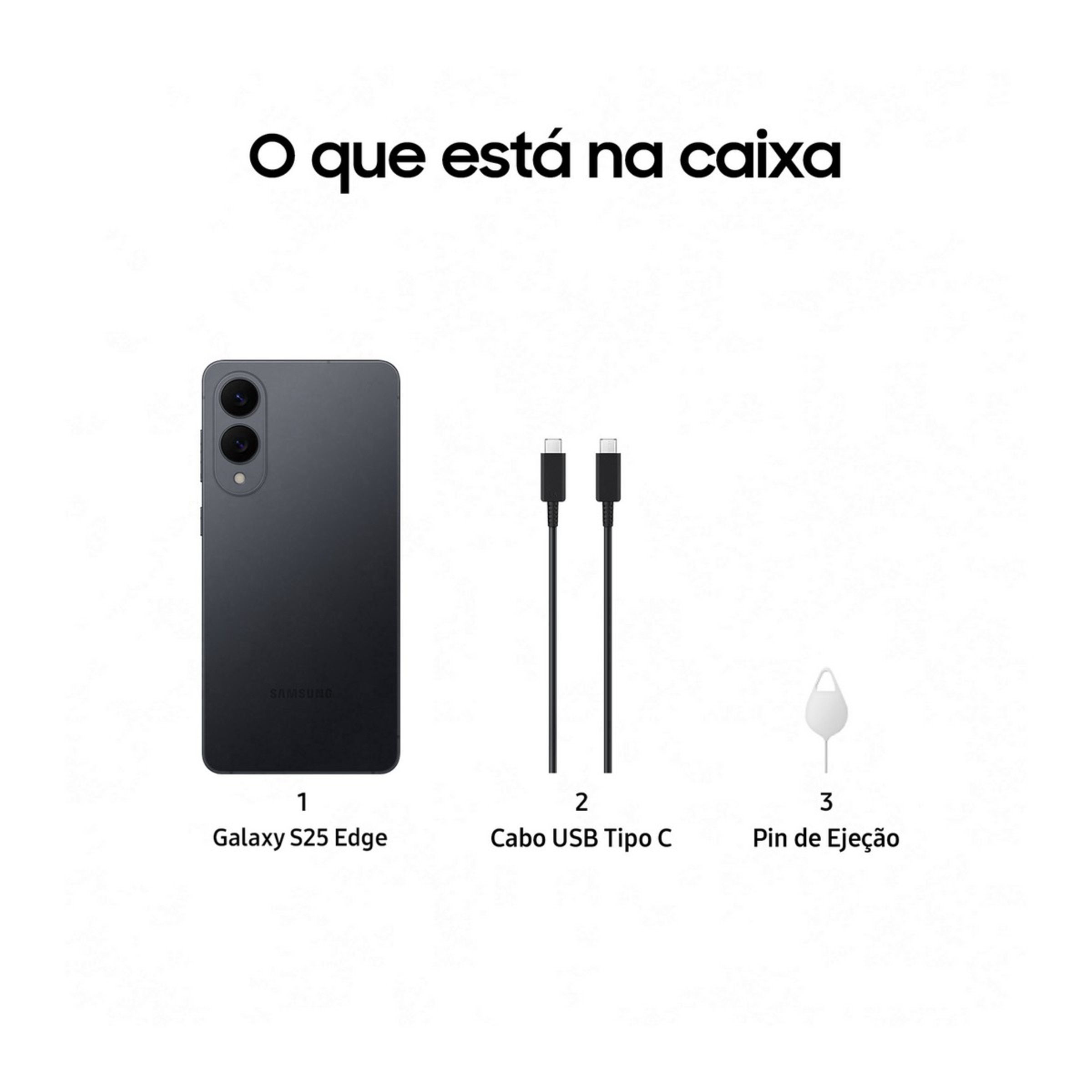 Samsung Galaxy S25 Edge 12GB + 256GB Preto-6