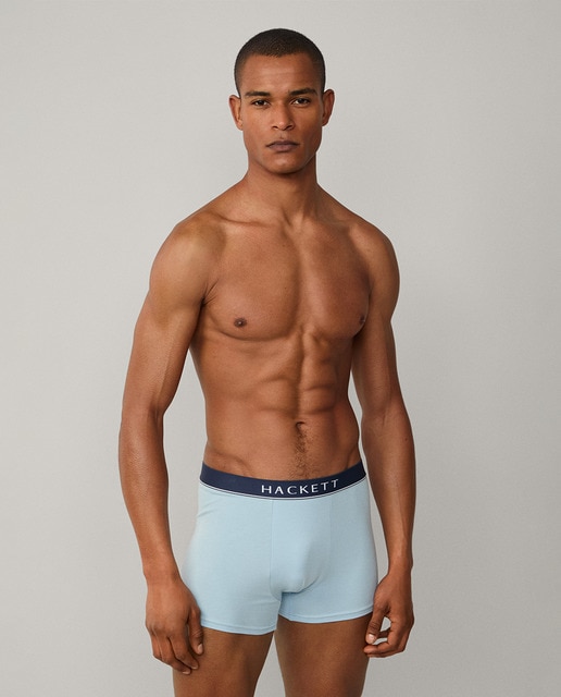 Imagem 0 de Pack de Três Boxers de Malha Combinados
