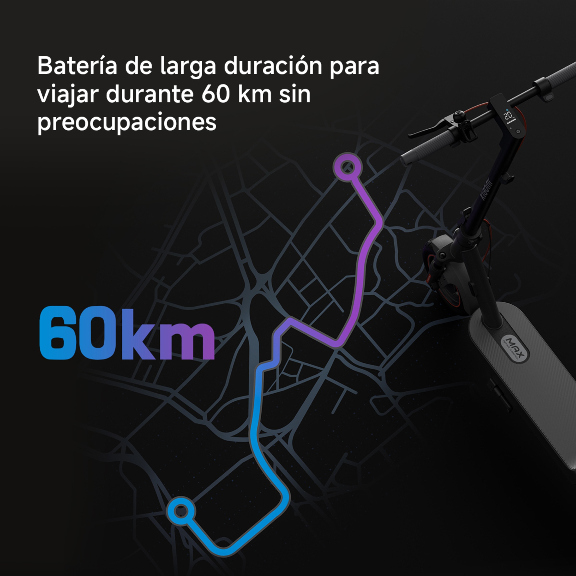 Patinete eléctrico Xiaomi Electric Scooter 5 MAX Negro-7