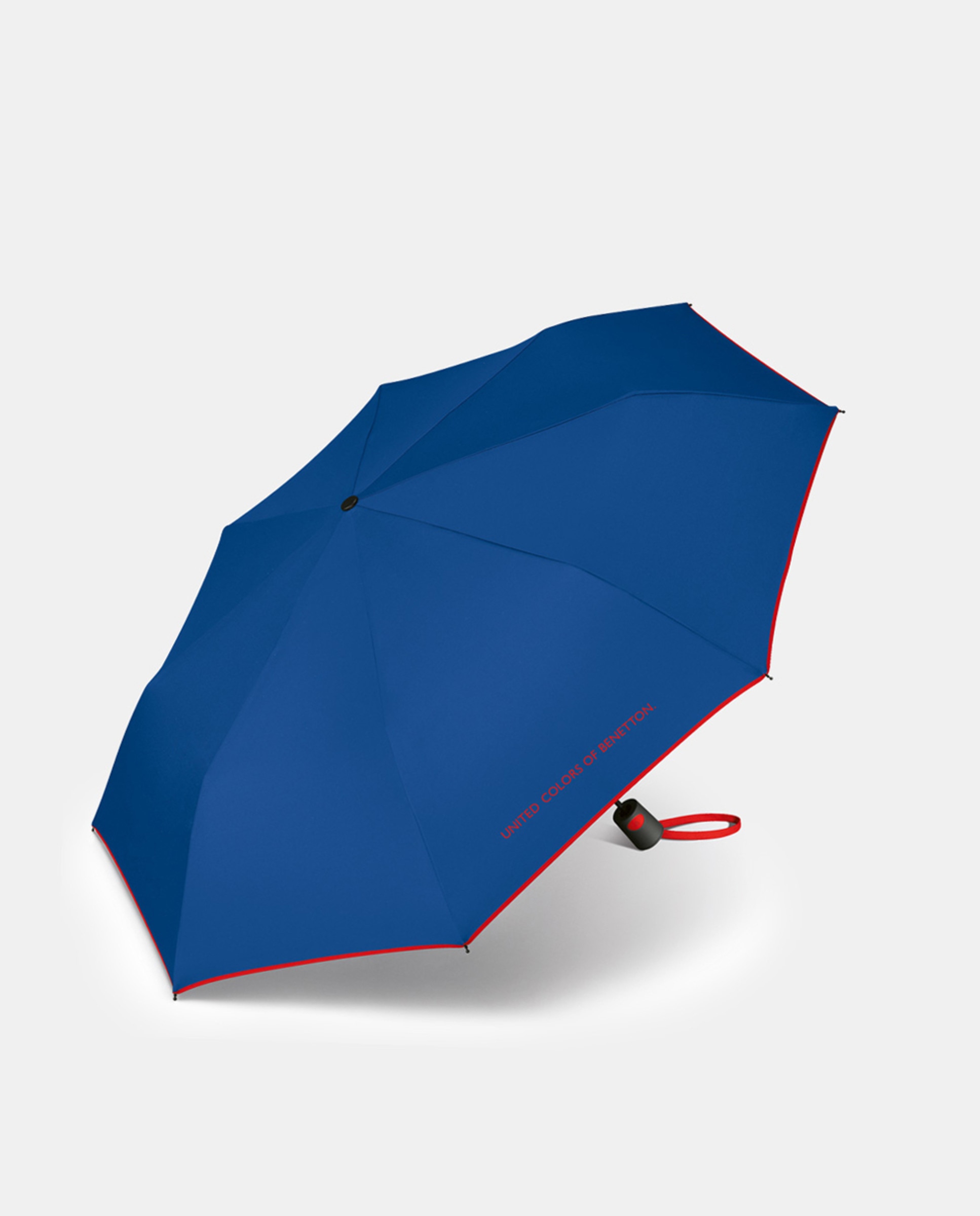Guarda-Chuva Mini Automático Liso Azul-1