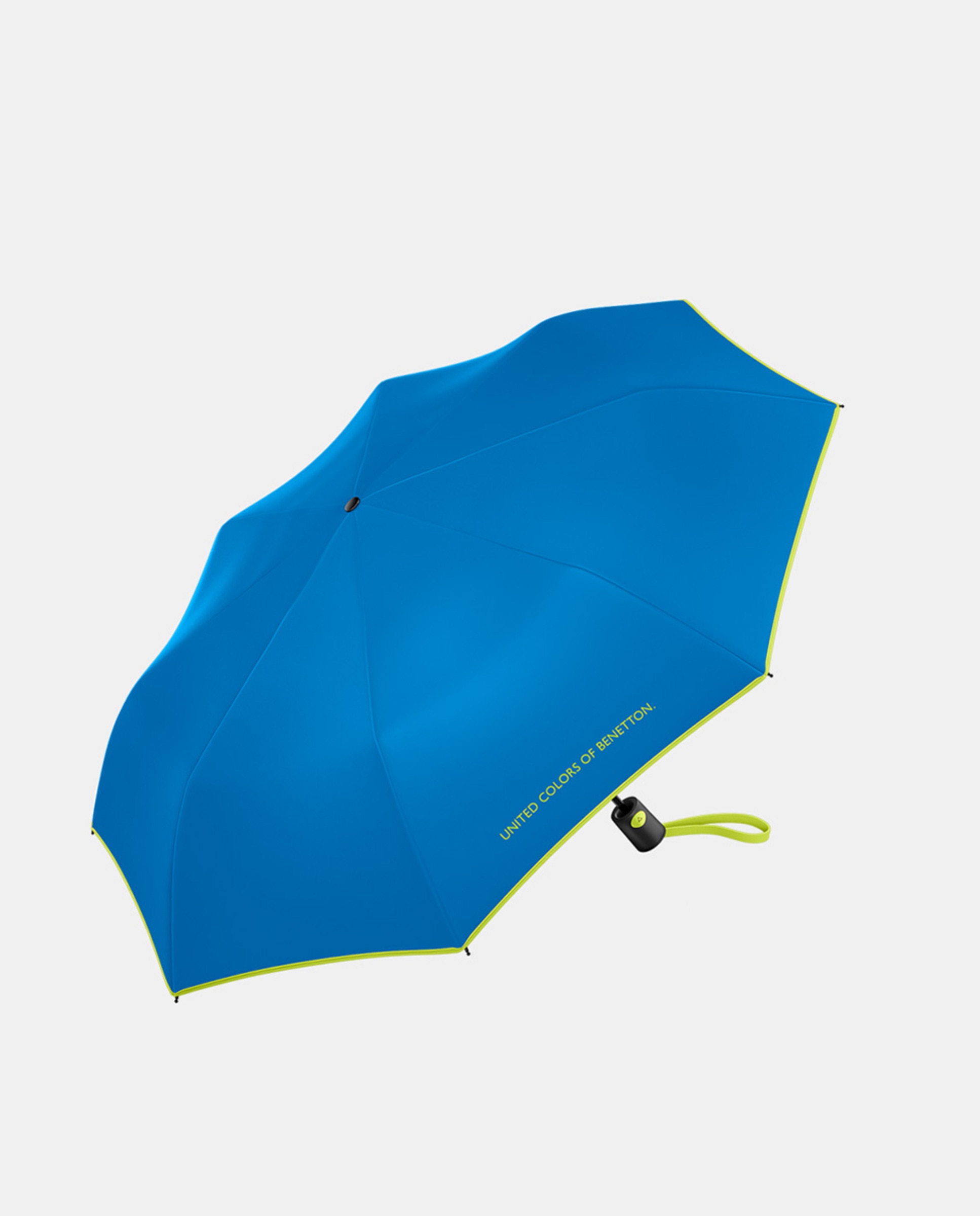 Guarda-Chuva Mini Automático Liso Azul-claro-1