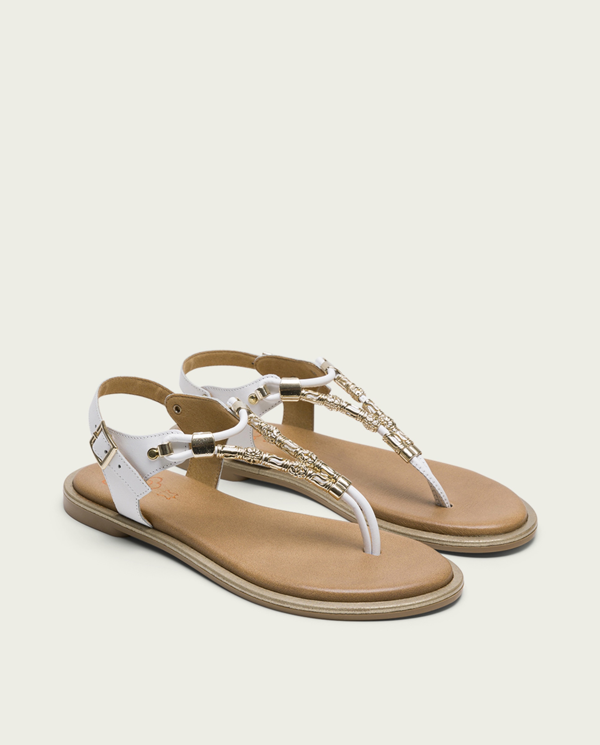 Mala Estela em Pele - Branco Branco-2