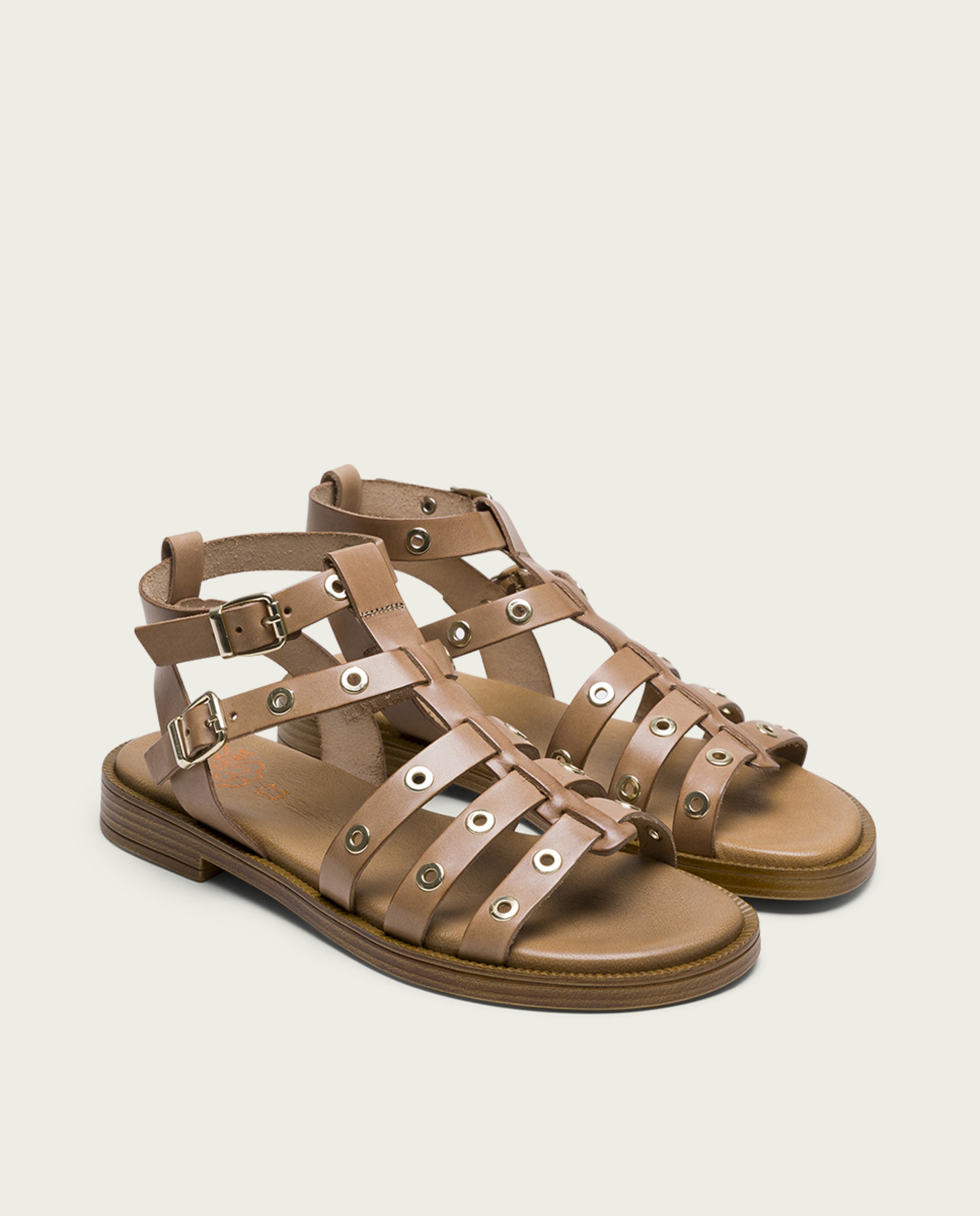Mala Claudia em Pele - Taupe Natural-2