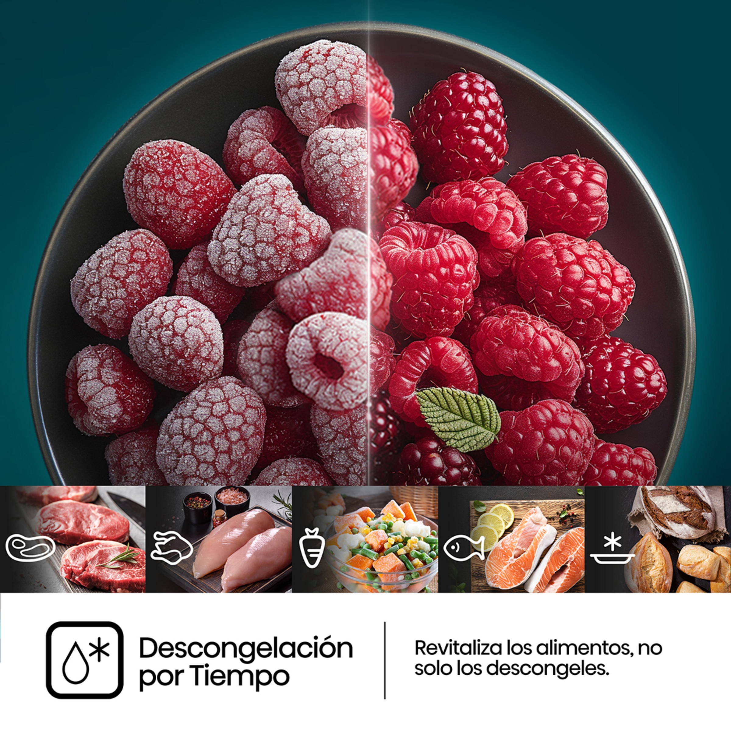 Microondas Hisense 23 litros y grill - H23MOBS5HG4 Negro-9