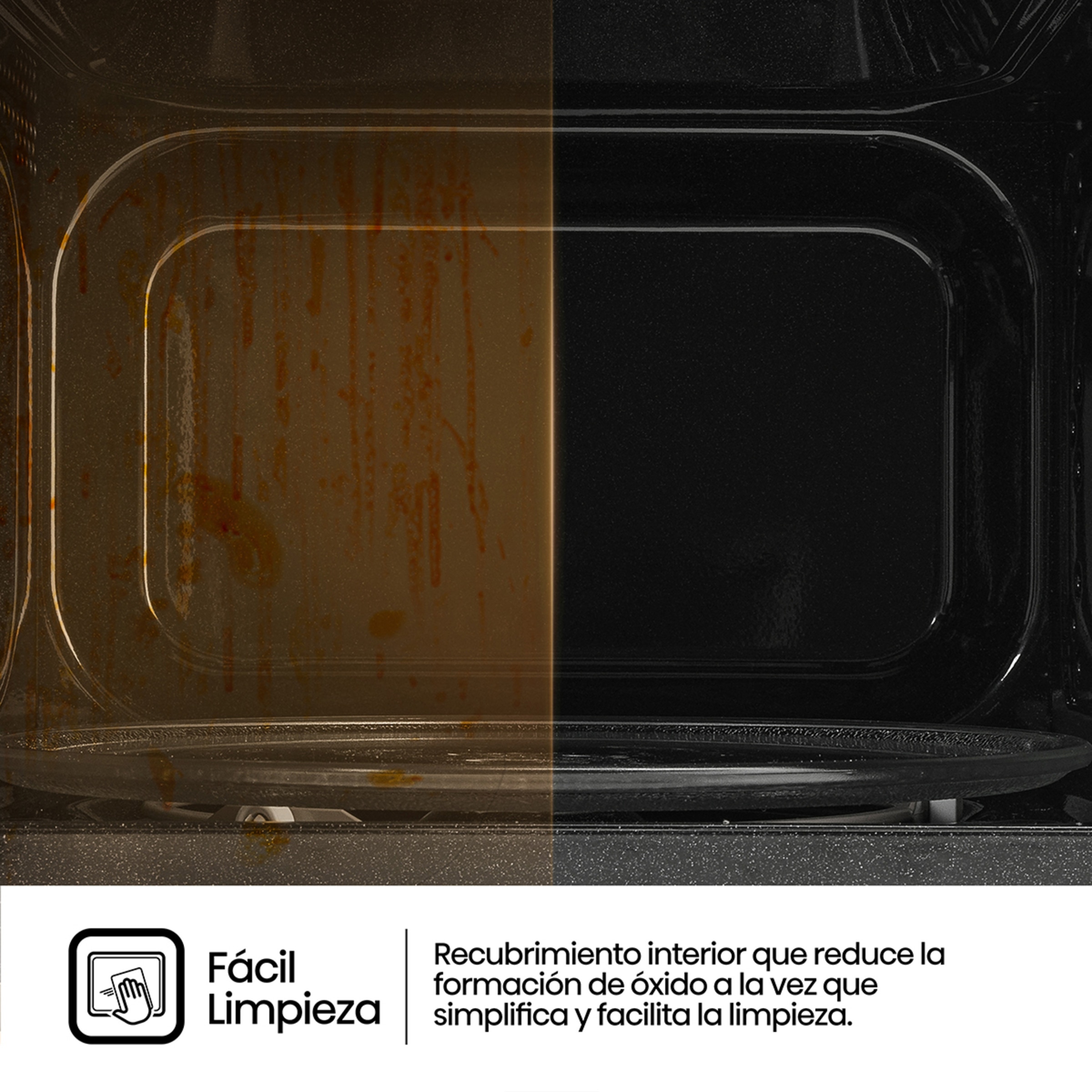 Microondas Hisense 23 litros y grill - H23MOBS5HG4 Negro-11