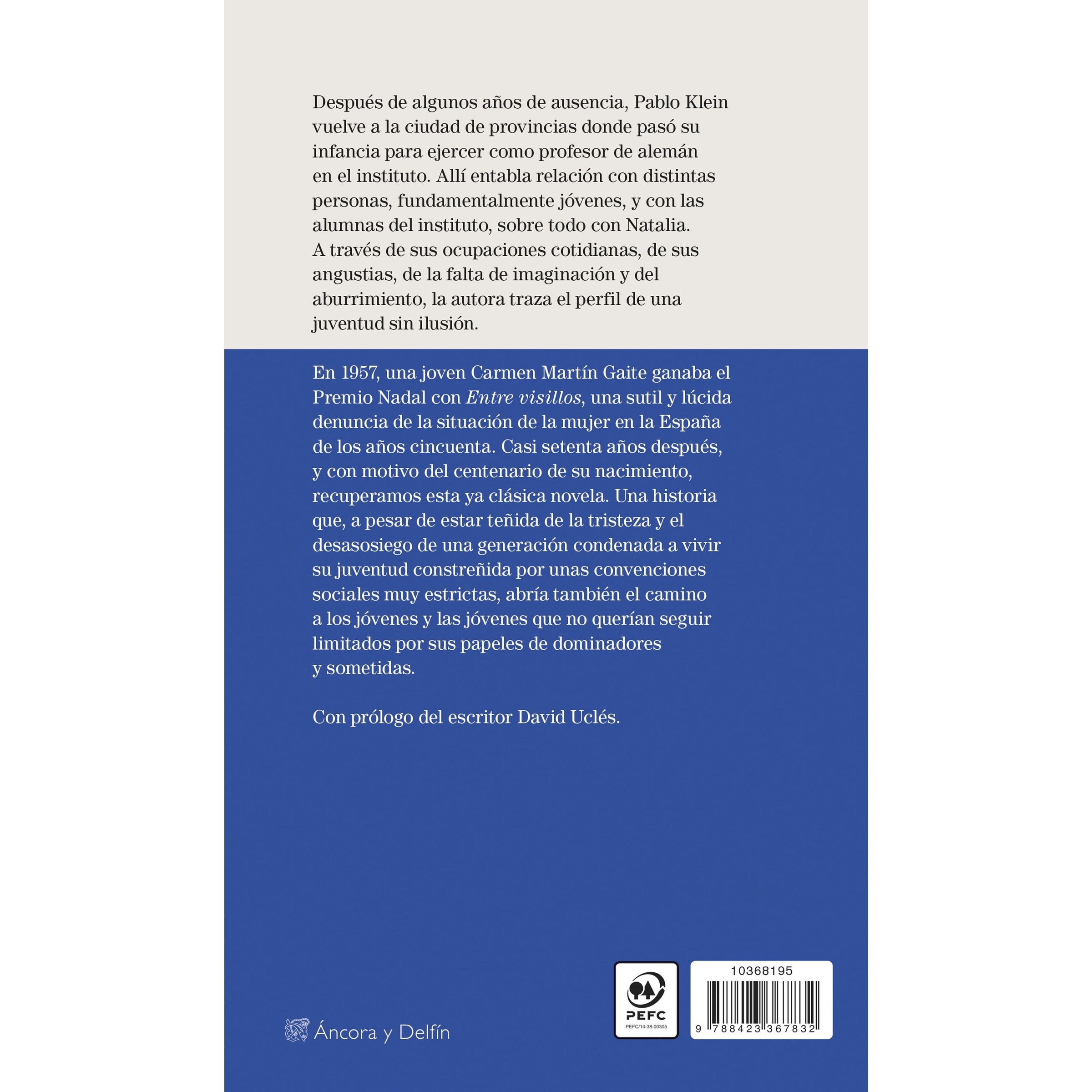 Entre visillos: Prólogo de David Uclés 2