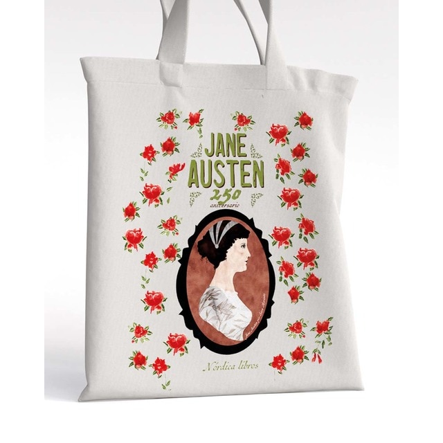 Imagem 0 de Bolsa de tela 250 aniversario jane austen