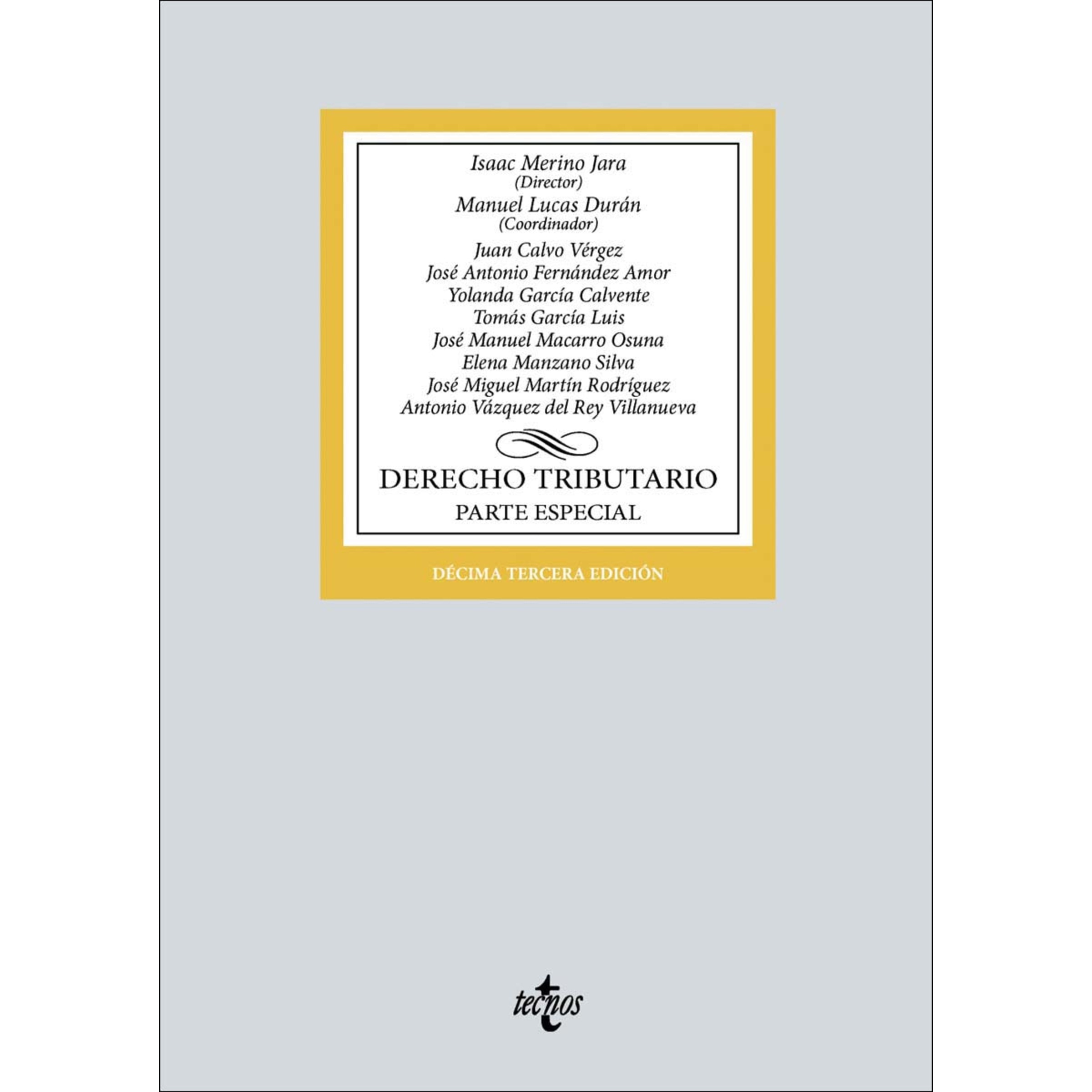 Imagem 0 de Derecho tributario: Parte especial