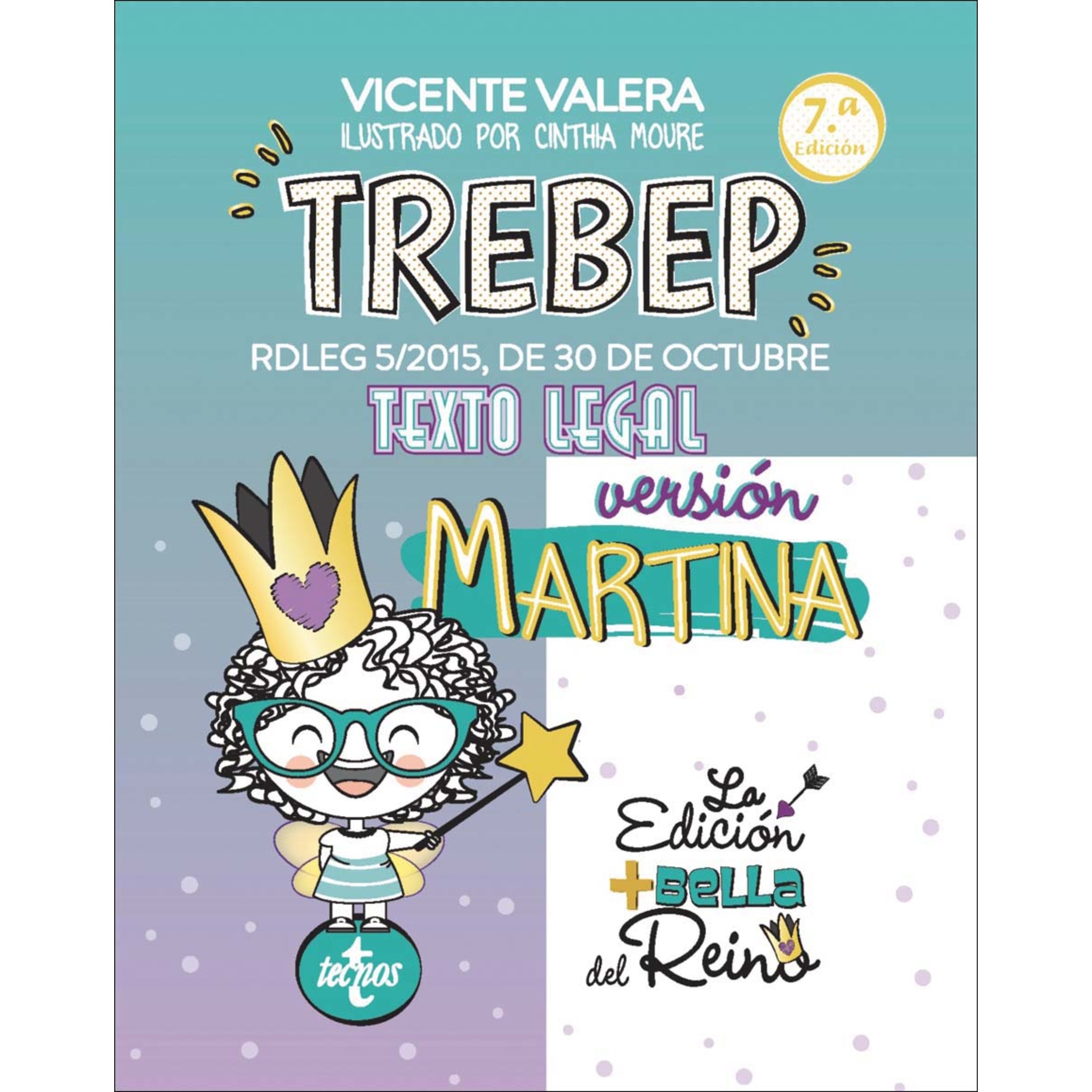 Imagem 0 de TREBEP versión Martina: RDLEG 5/2015, DE 30 DE OCTUBRE. TEXTO LEGAL