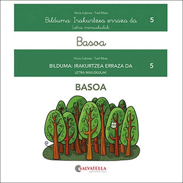 Imagem 0 de Basoa: Irakurtzea erraza da 5 (Capa mole)