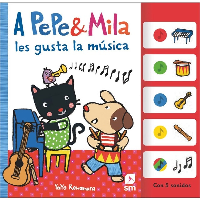 Imagen 0 de A Pepe y Mila les gusta la música  (Tapa dura)