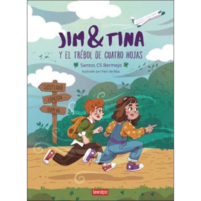 Imagen 0 de Jim & Tina y el trébol de cuatro hojas  (Tapa blanda con solapas)