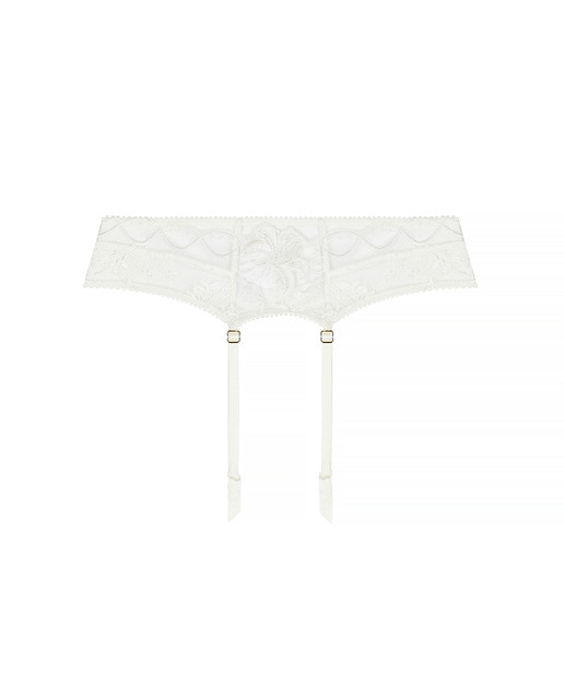 Imagen 0 de Liguero con encajes y bordados