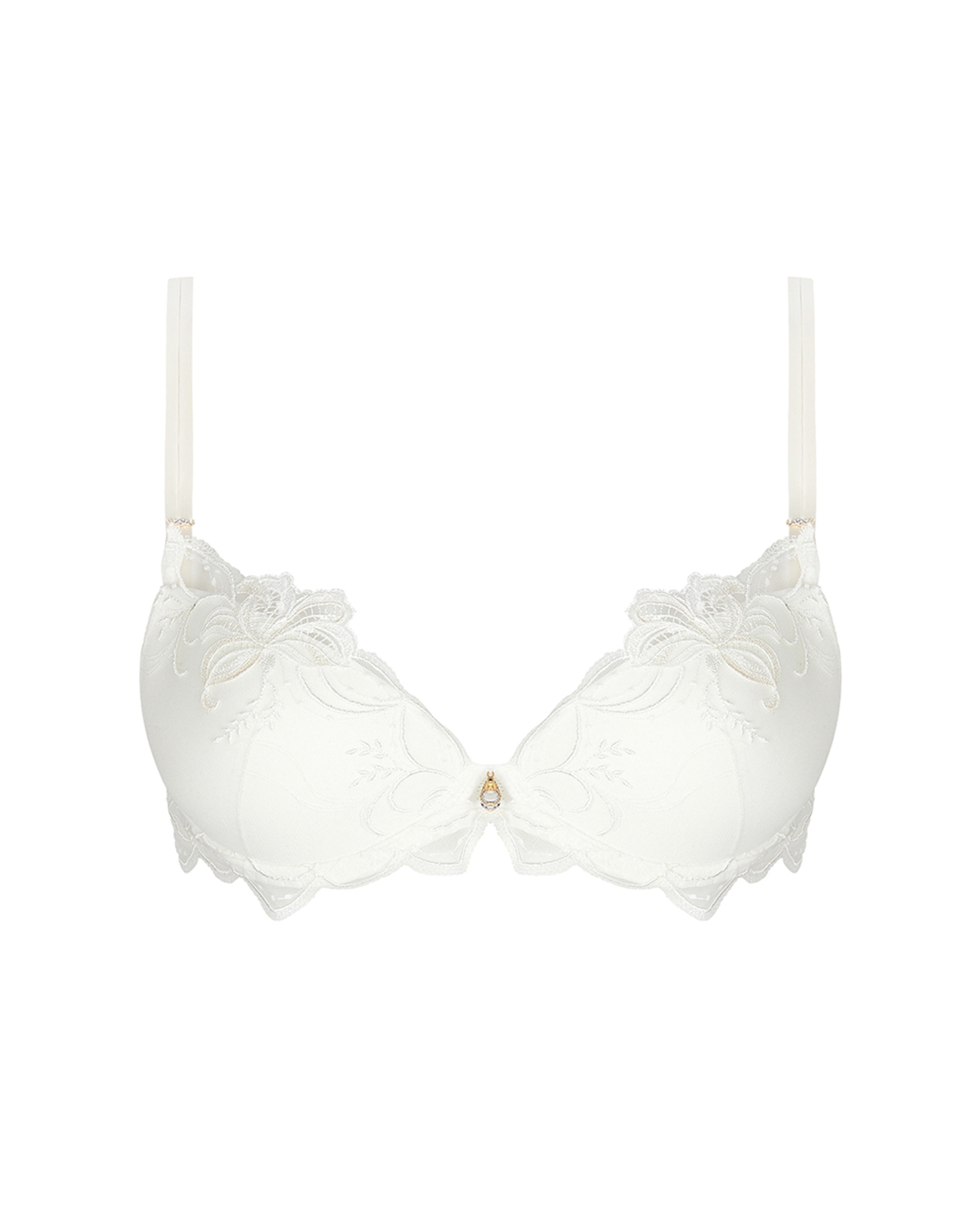 Soutien com enchimento Creme-1