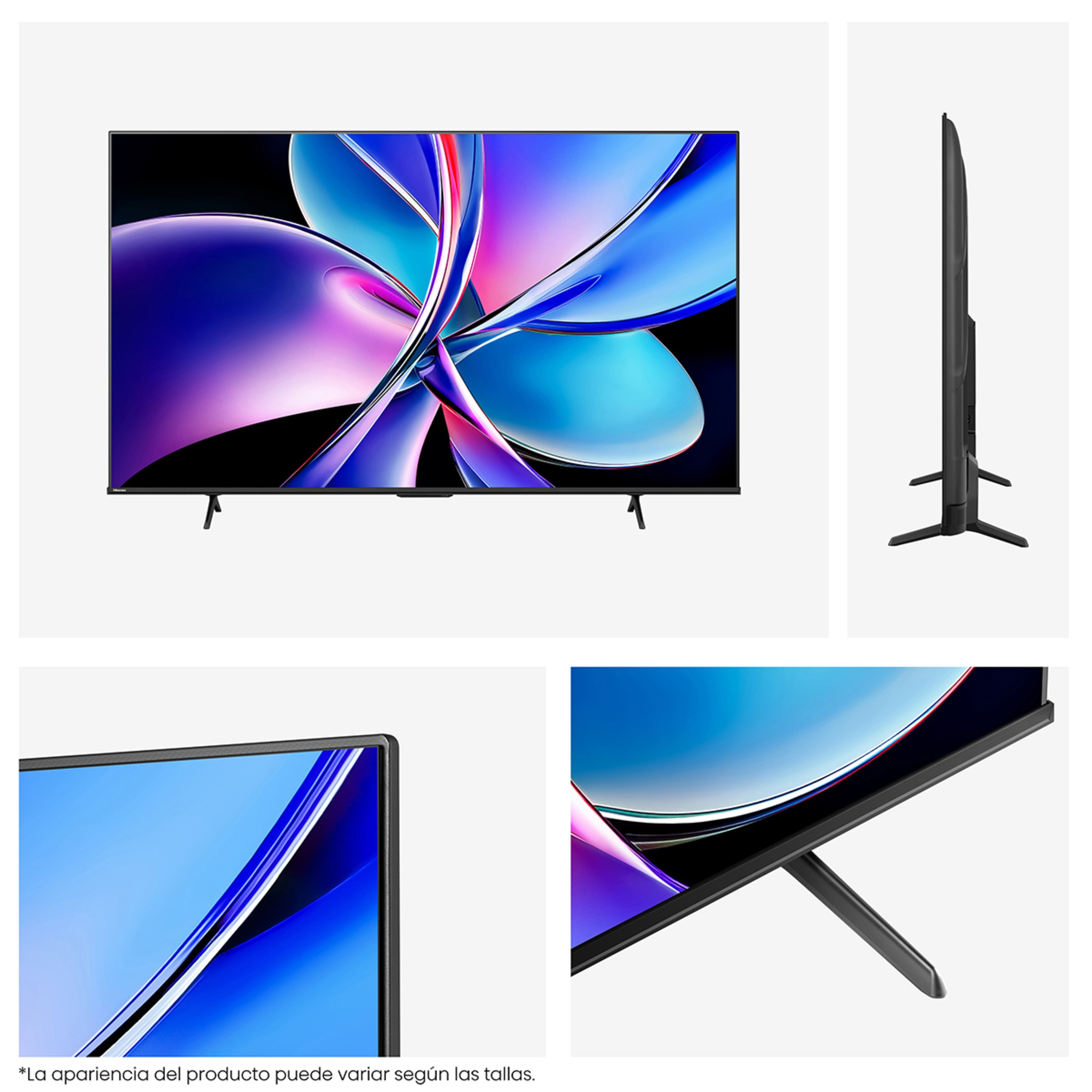 TV QLED 215 cm (85") Hisense 85E7Q Pro, UHD 4K, Smart TV Gris carbón-10