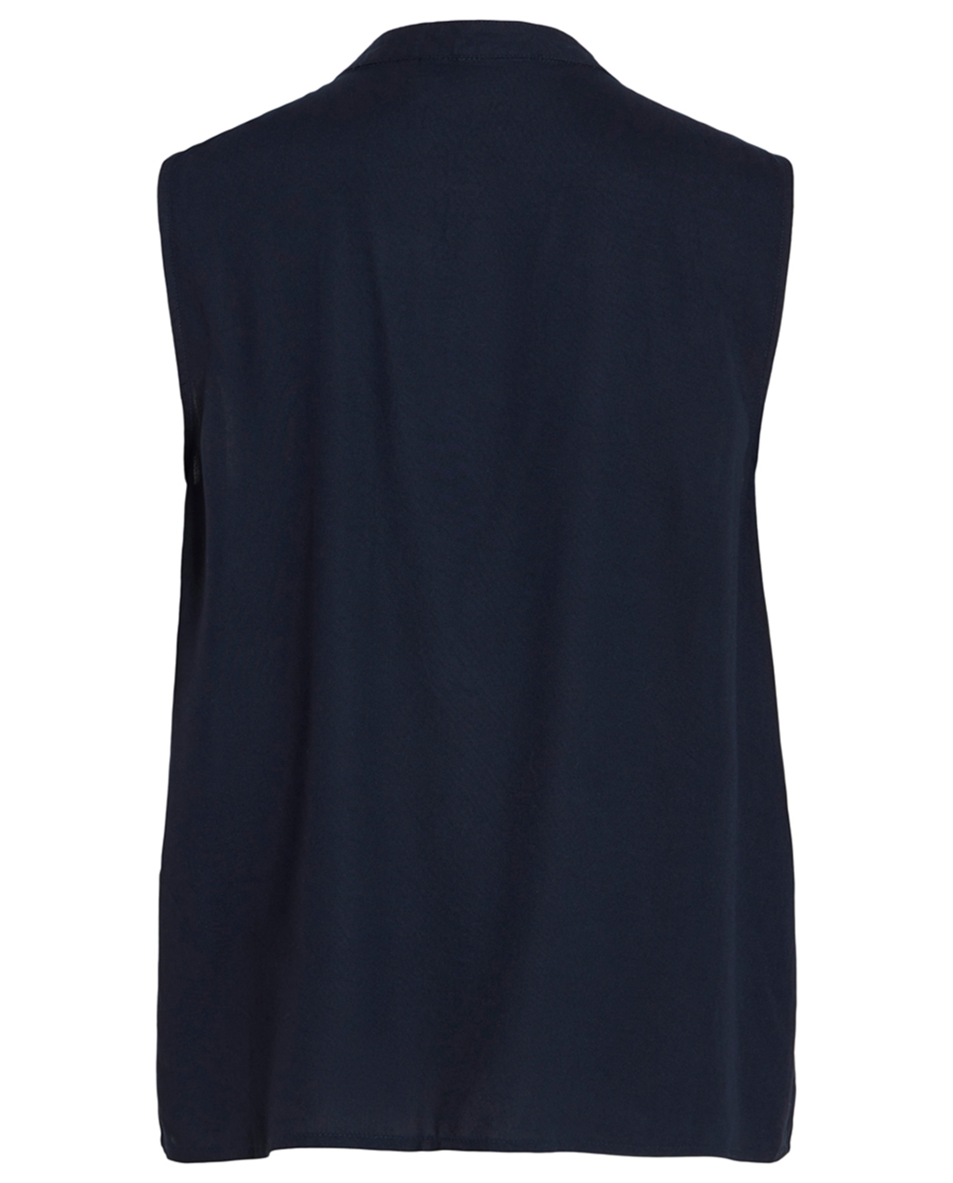 Top com Decote em Bico Azul-marinho-6