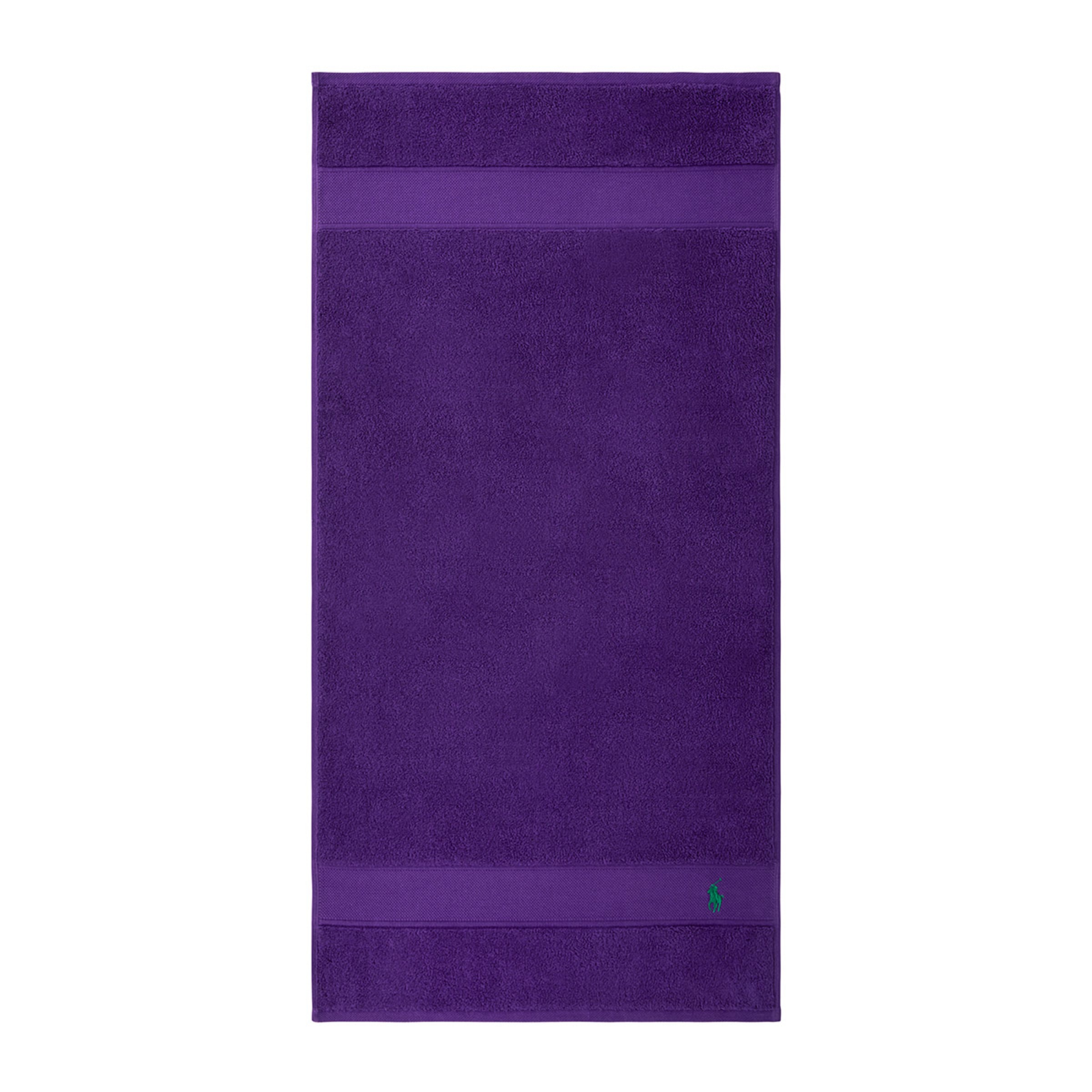 Toalla de baño algodón 600 gr/m2 Polo Player 24 Ralph Lauren Home Morado-2