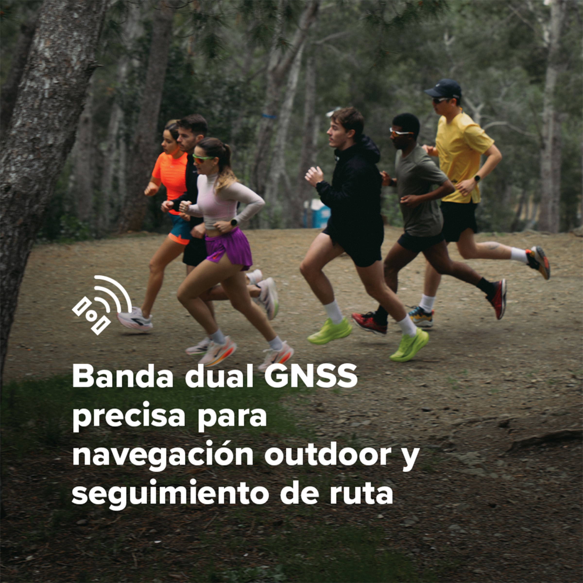 Relógio Desportivo Run Frost Gray Cinzento-5