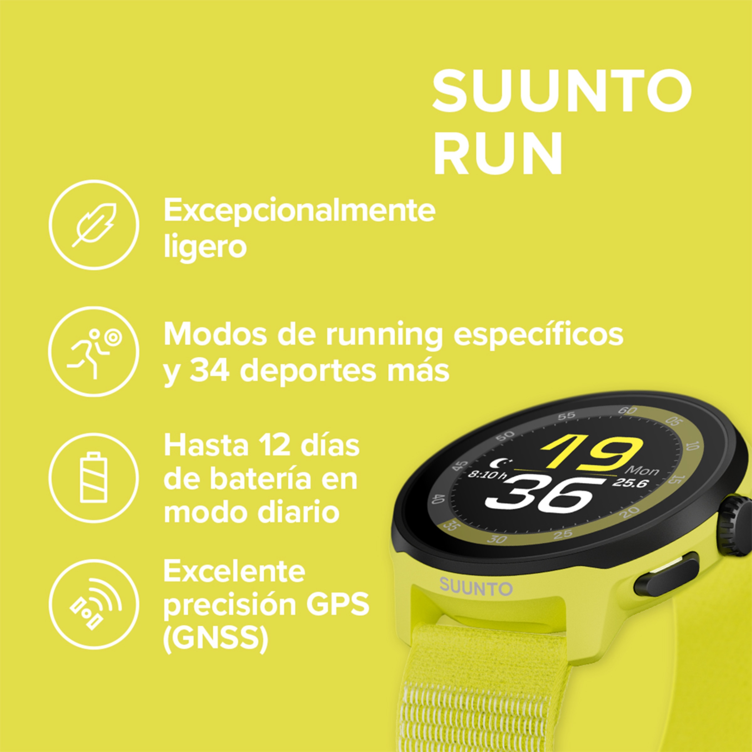 Relógio Desportivo Run Lime Lima-2
